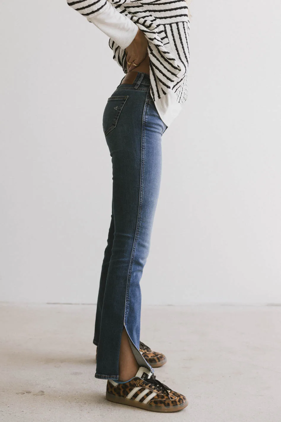Nellie Cropped Bootcut Jeans - FINAL SALE - Image 3