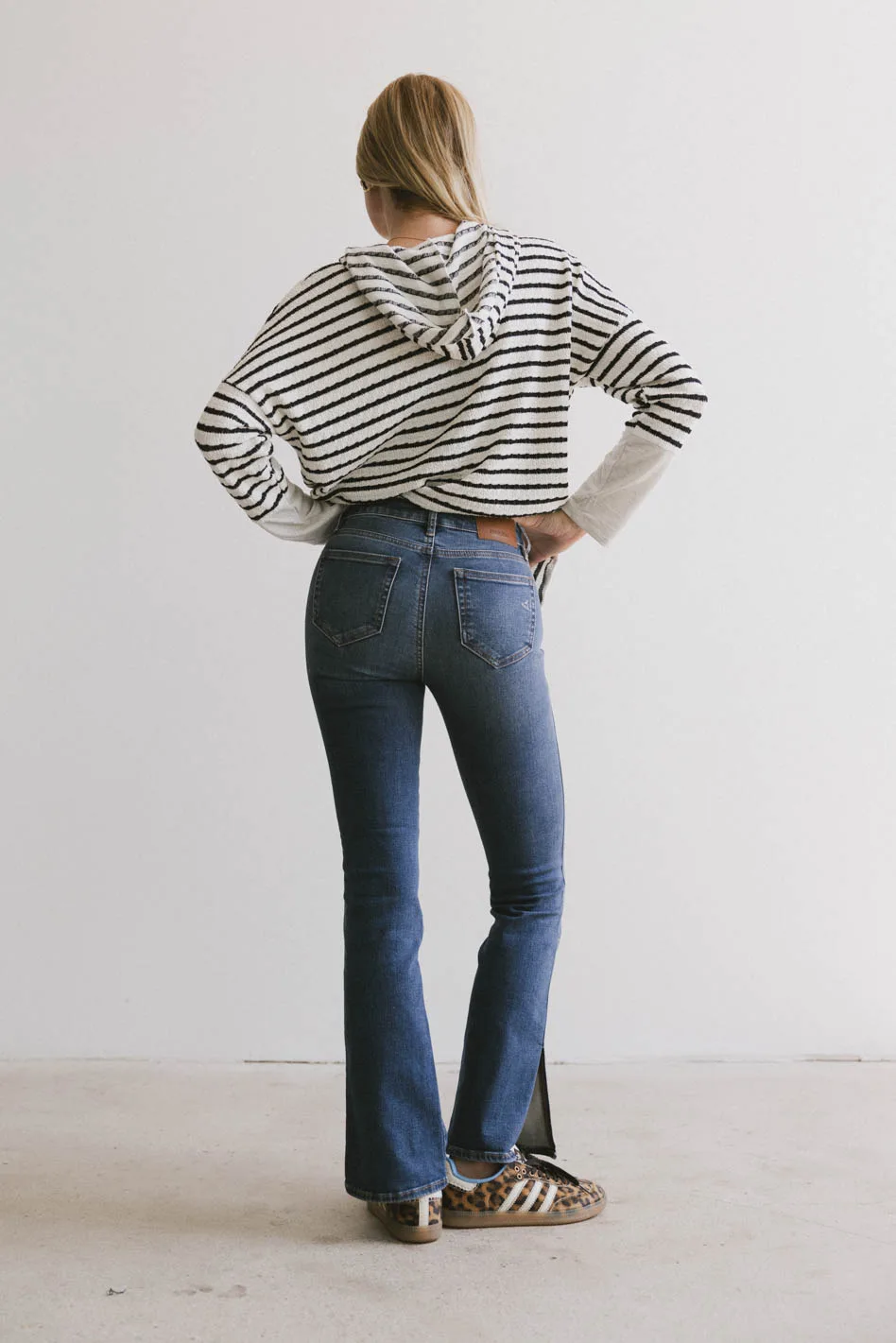 Nellie Cropped Bootcut Jeans - FINAL SALE - Image 6