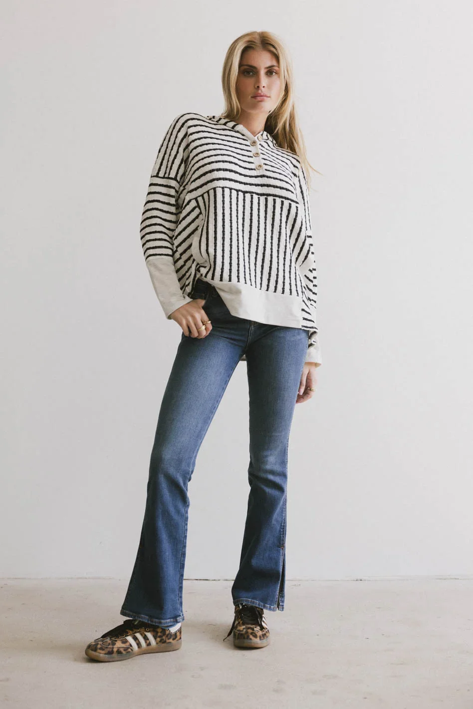Nellie Cropped Bootcut Jeans - FINAL SALE - Image 7