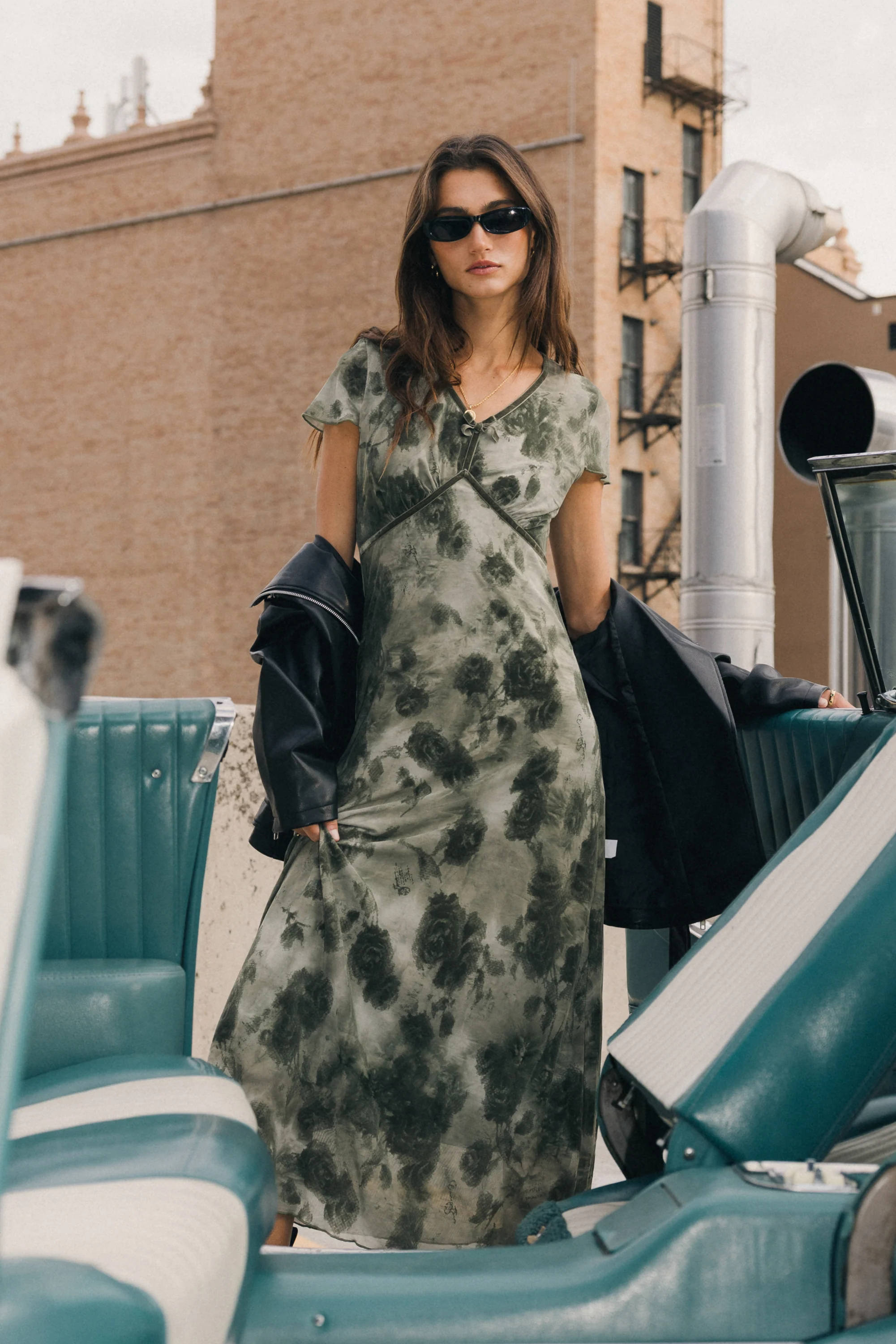 Neo Mesh Maxi Dress - Image 2