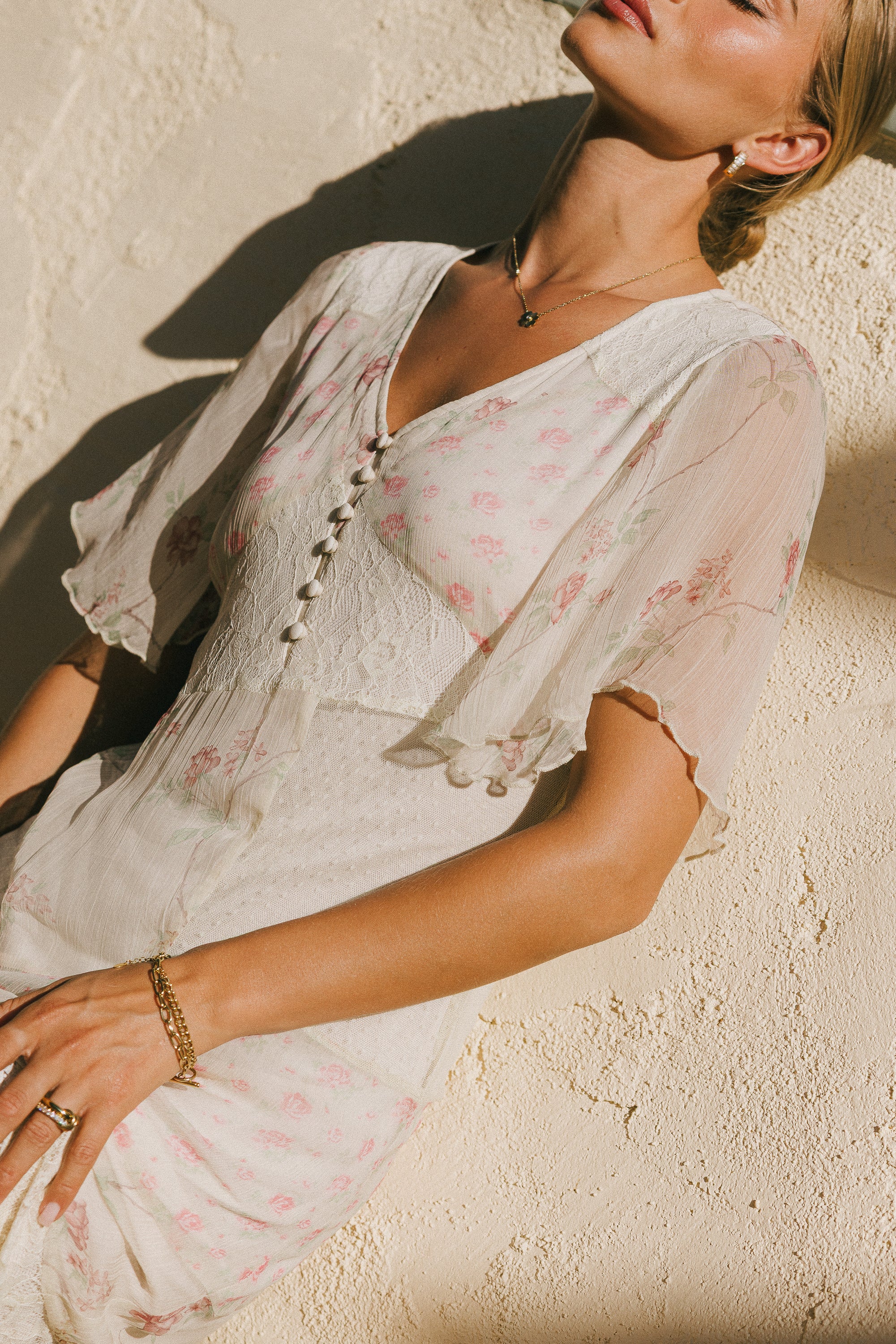 Nicole Floral Maxi Dress - FINAL SALE - Image 15