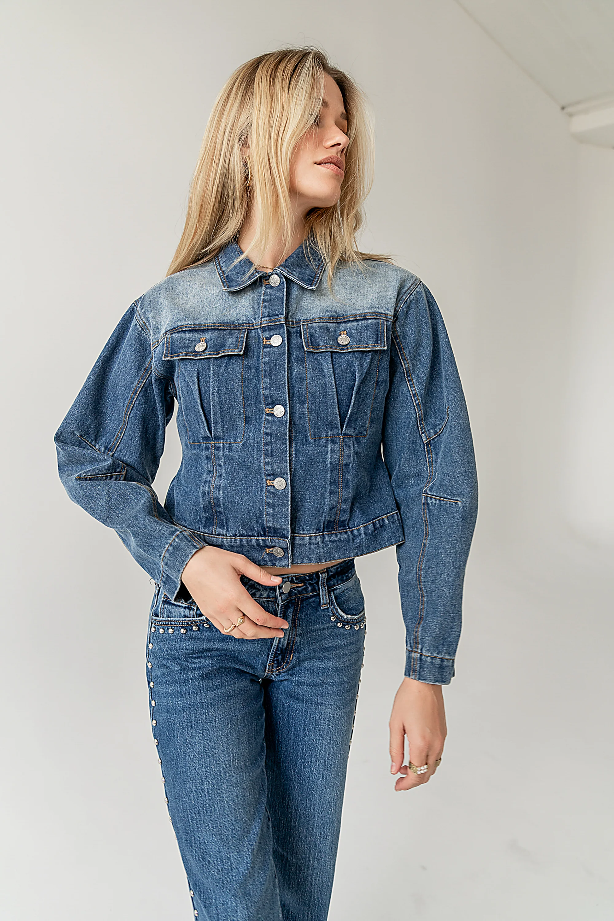 Nikki Denim Jacket - FINAL SALE - Image 11