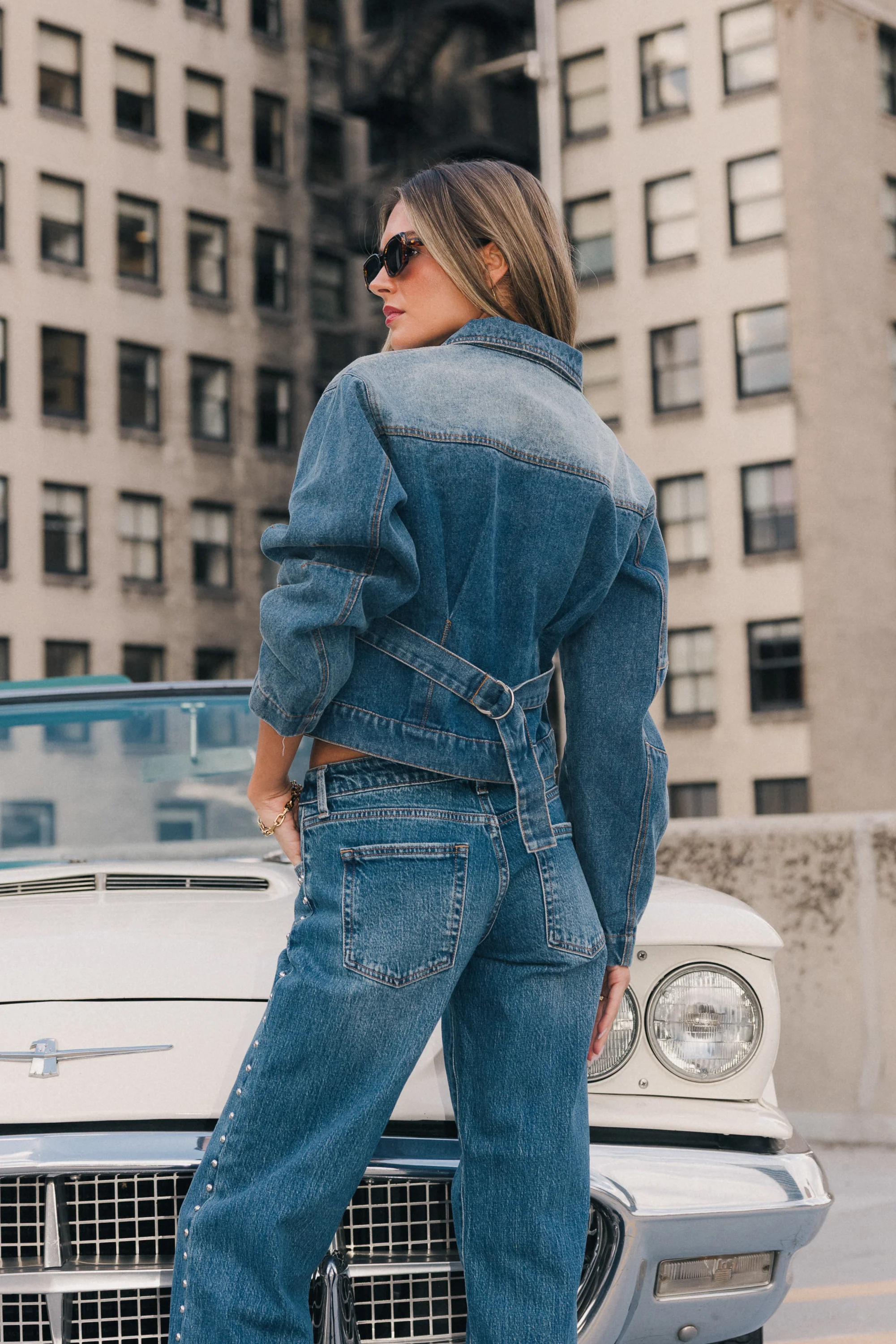 Nikki Denim Jacket - FINAL SALE - Image 3