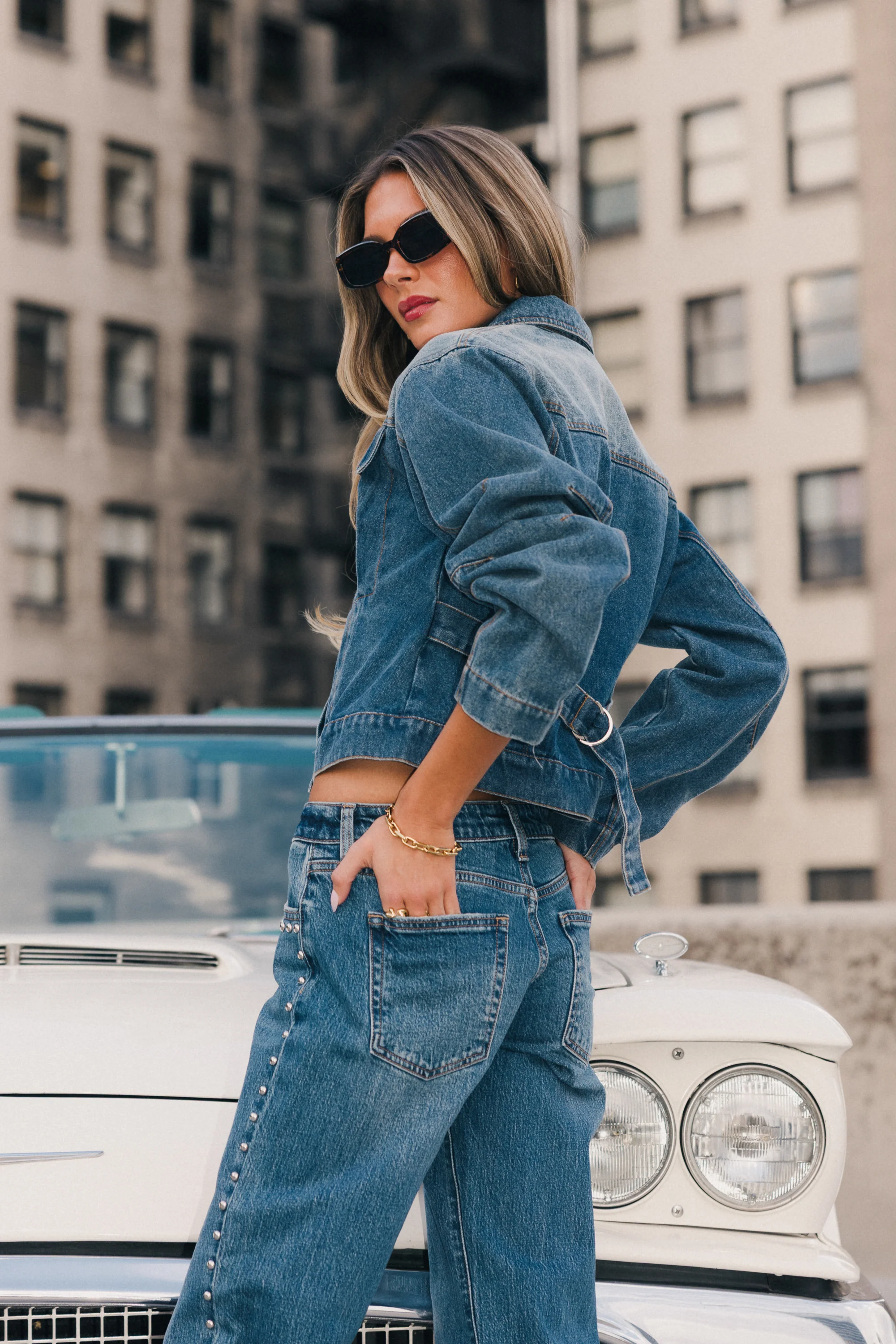 Nikki Denim Jacket - FINAL SALE - Image 4
