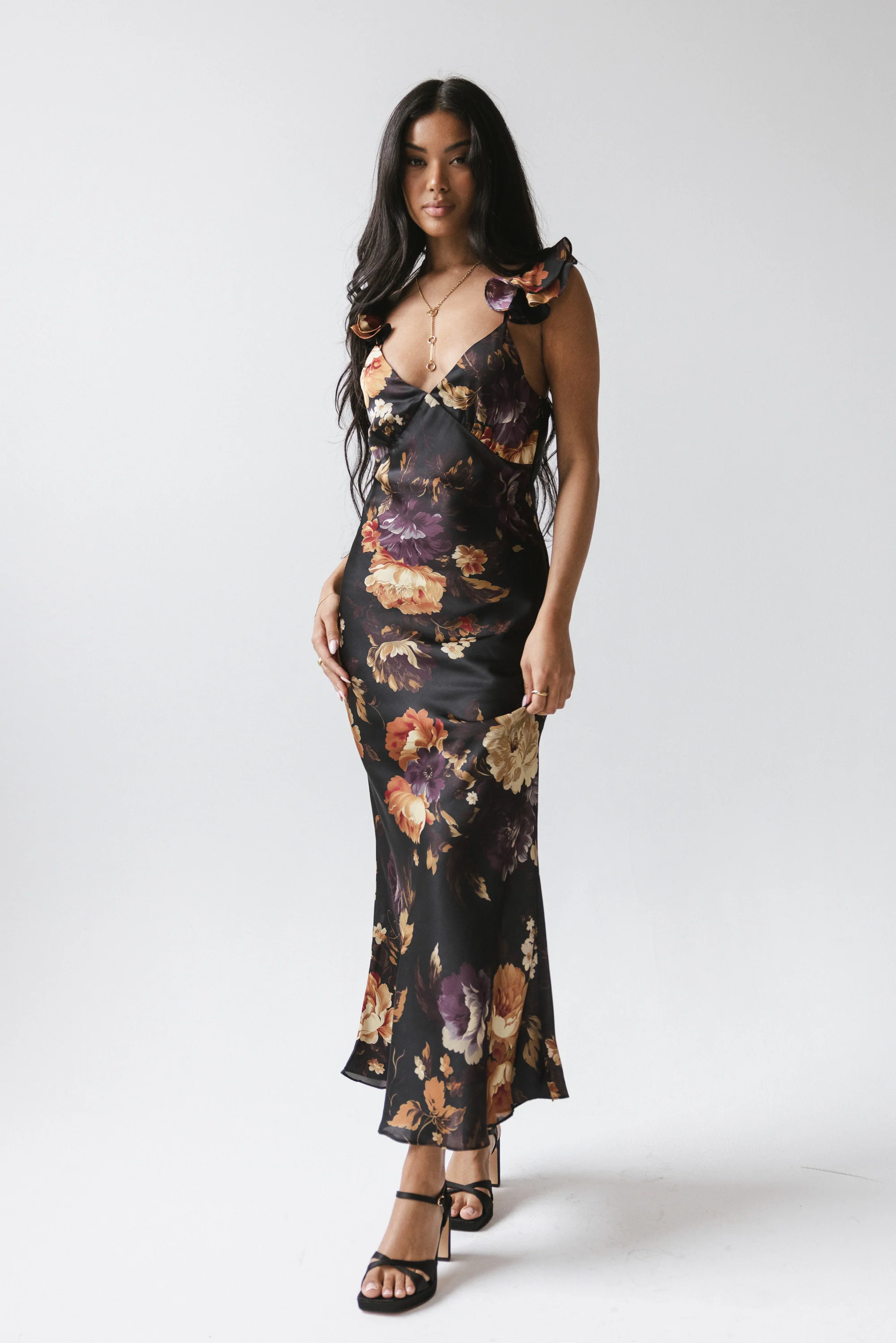 Nixon Floral Maxi Dress - Image 6