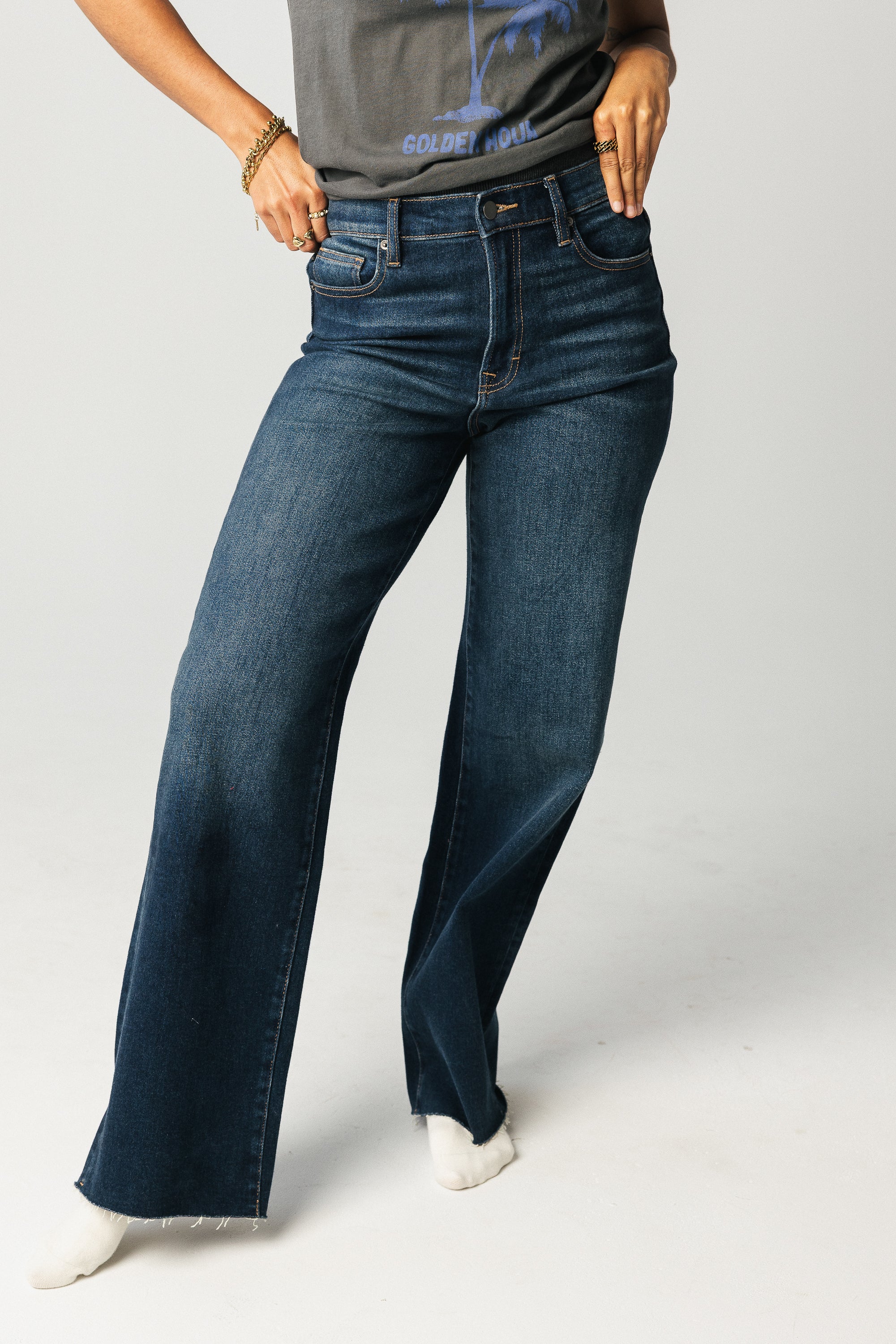 Nixon Wide Leg Jeans - FINAL SALE - Image 4
