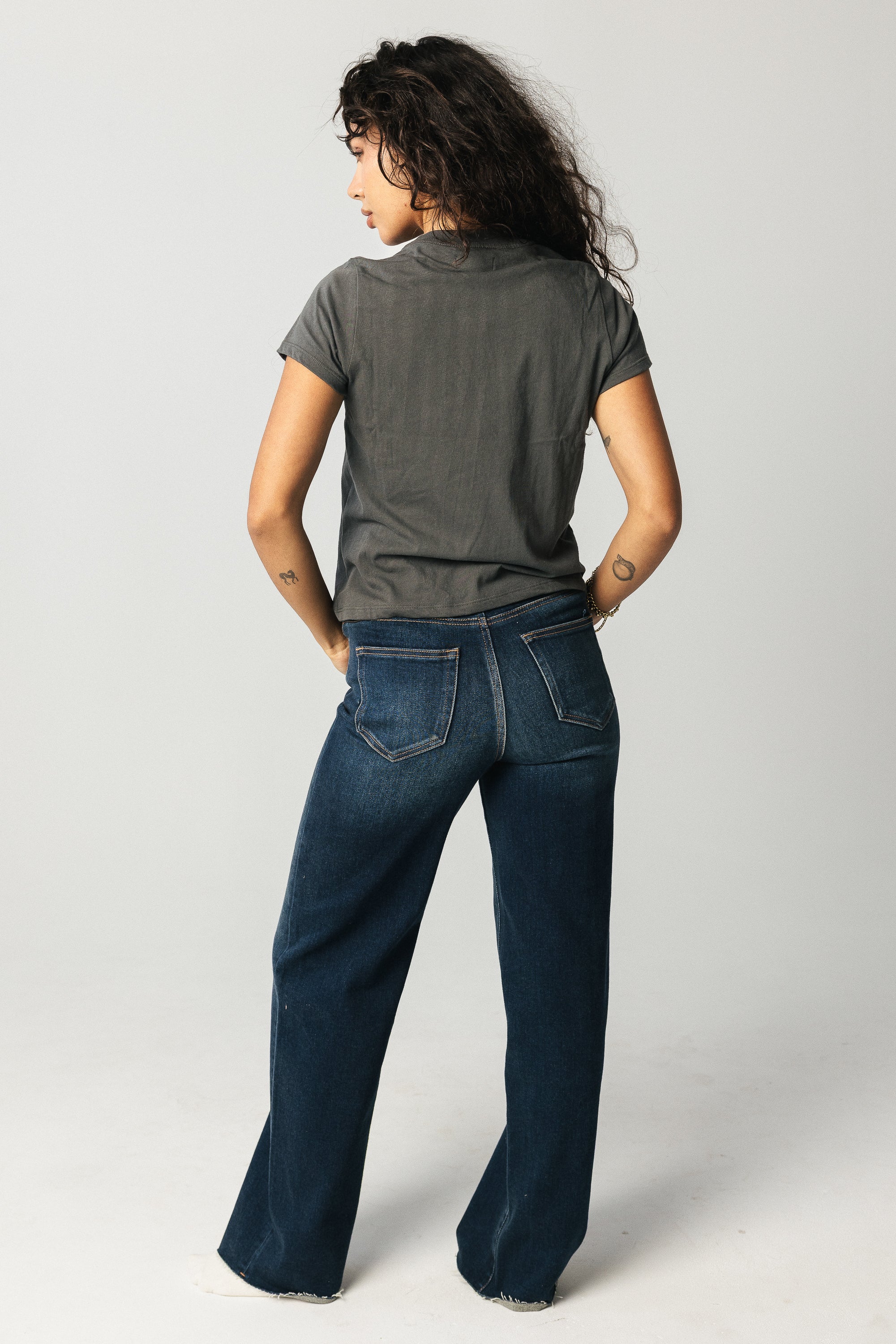 Nixon Wide Leg Jeans - FINAL SALE - Image 5