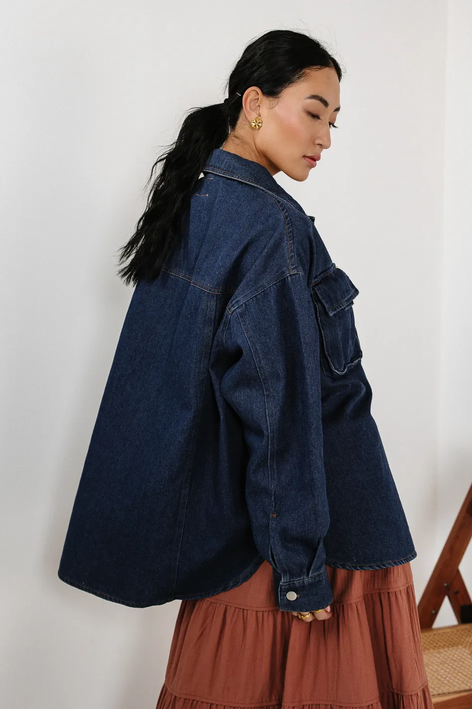 Nolan Denim Jacket - FINAL SALE - Image 3