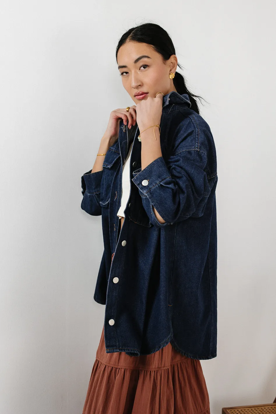 Nolan Denim Jacket - FINAL SALE - Image 7