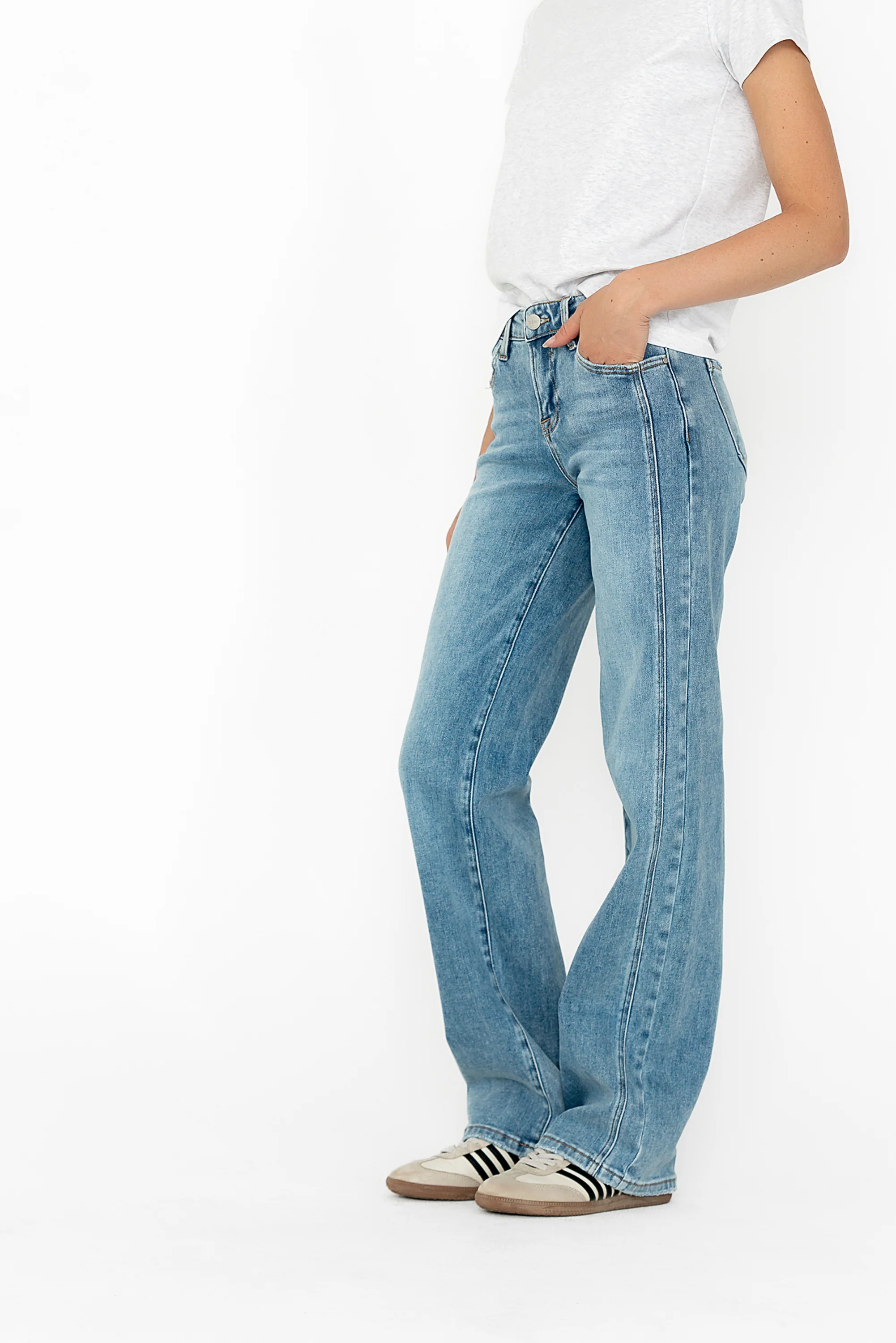 Novah Straight Leg Jeans - FINAL SALE - Image 5
