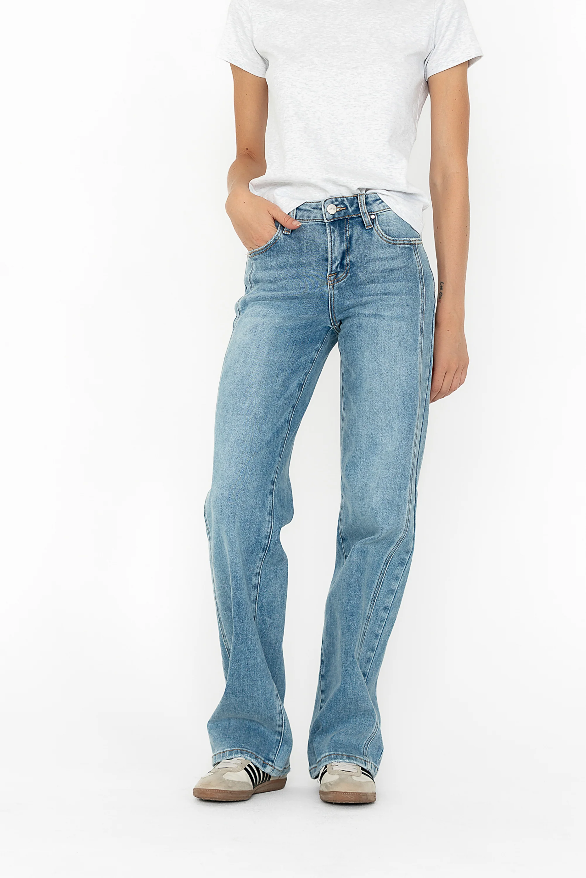 Novah Straight Leg Jeans - FINAL SALE - Image 8