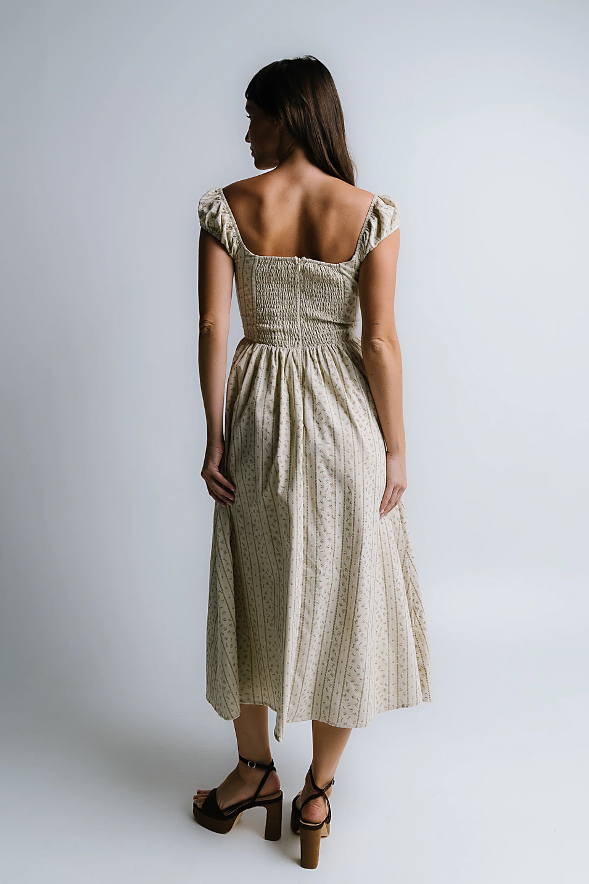 Oaklynn Corset Midi Dress - FINAL SALE - Image 2