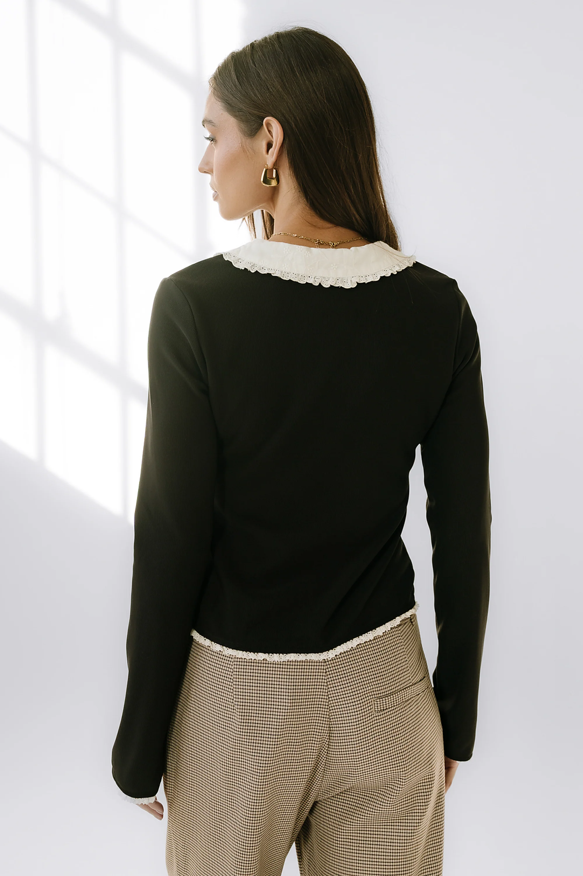Olsen Ribbed Top - Image 2