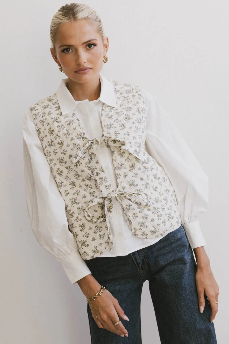 Opal Quilted Vest - FINAL SALE - Image 3