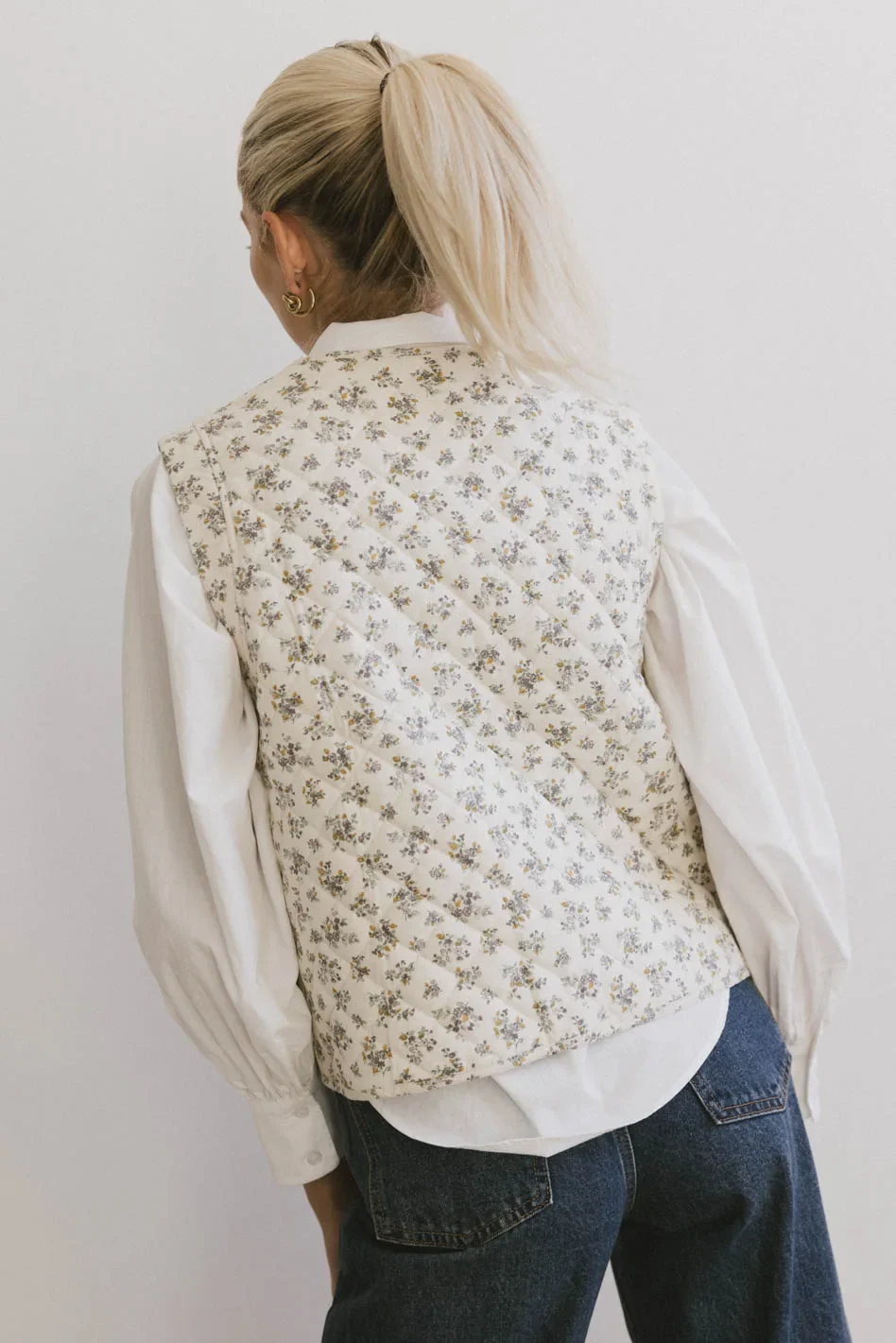 Opal Quilted Vest - FINAL SALE - Image 4