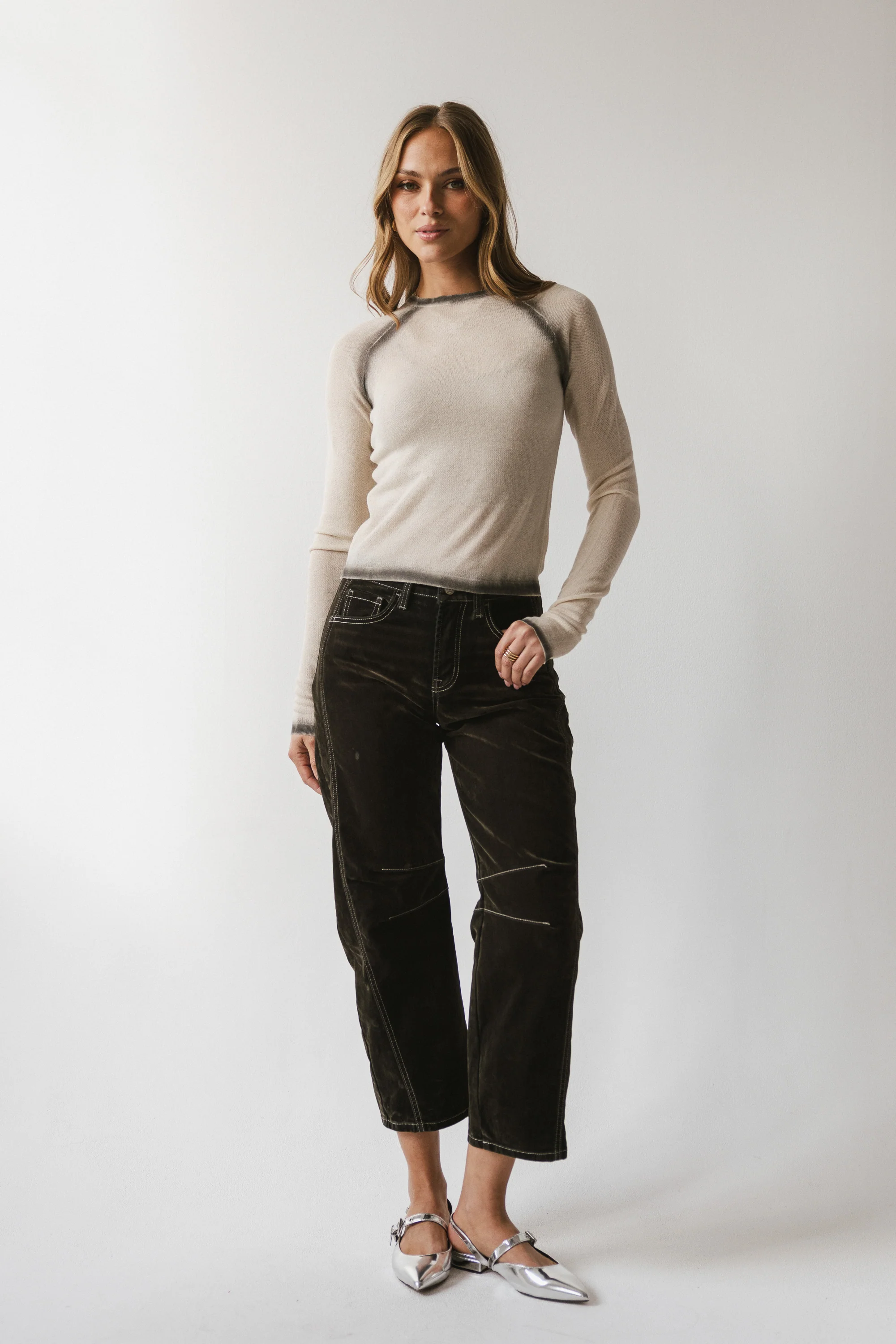 Ophelia Sheer Top - FINAL SALE - Image 2