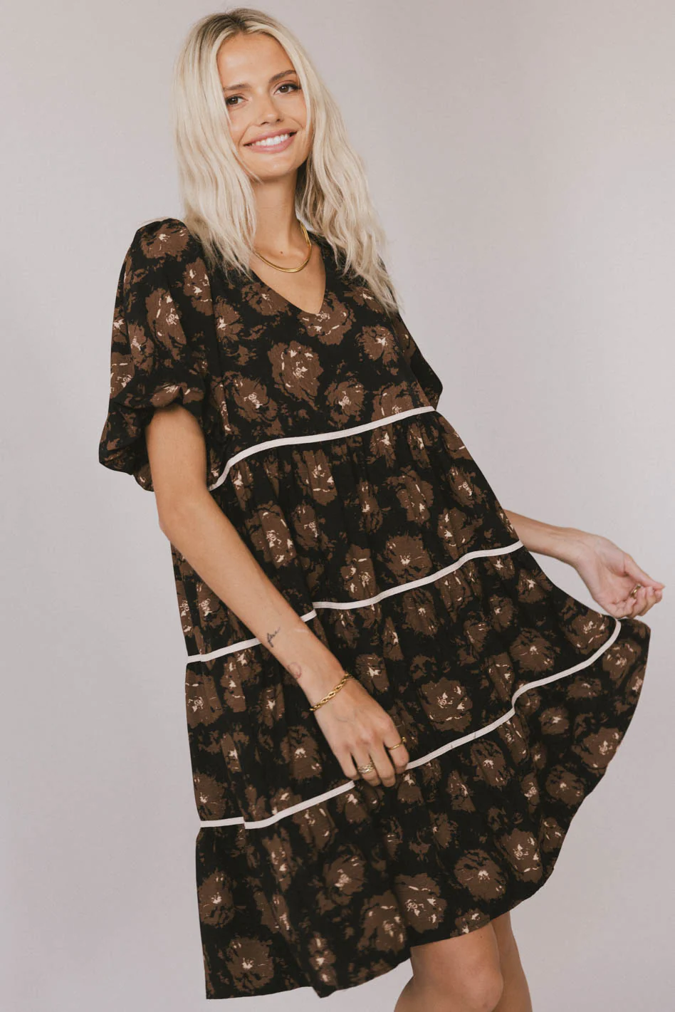 Ostella Floral Midi Dress - FINAL SALE - Image 2