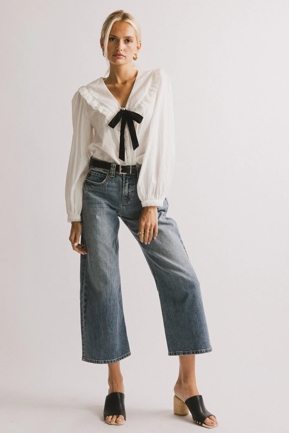 Otis Collared Blouse - FINAL SALE - Image 2