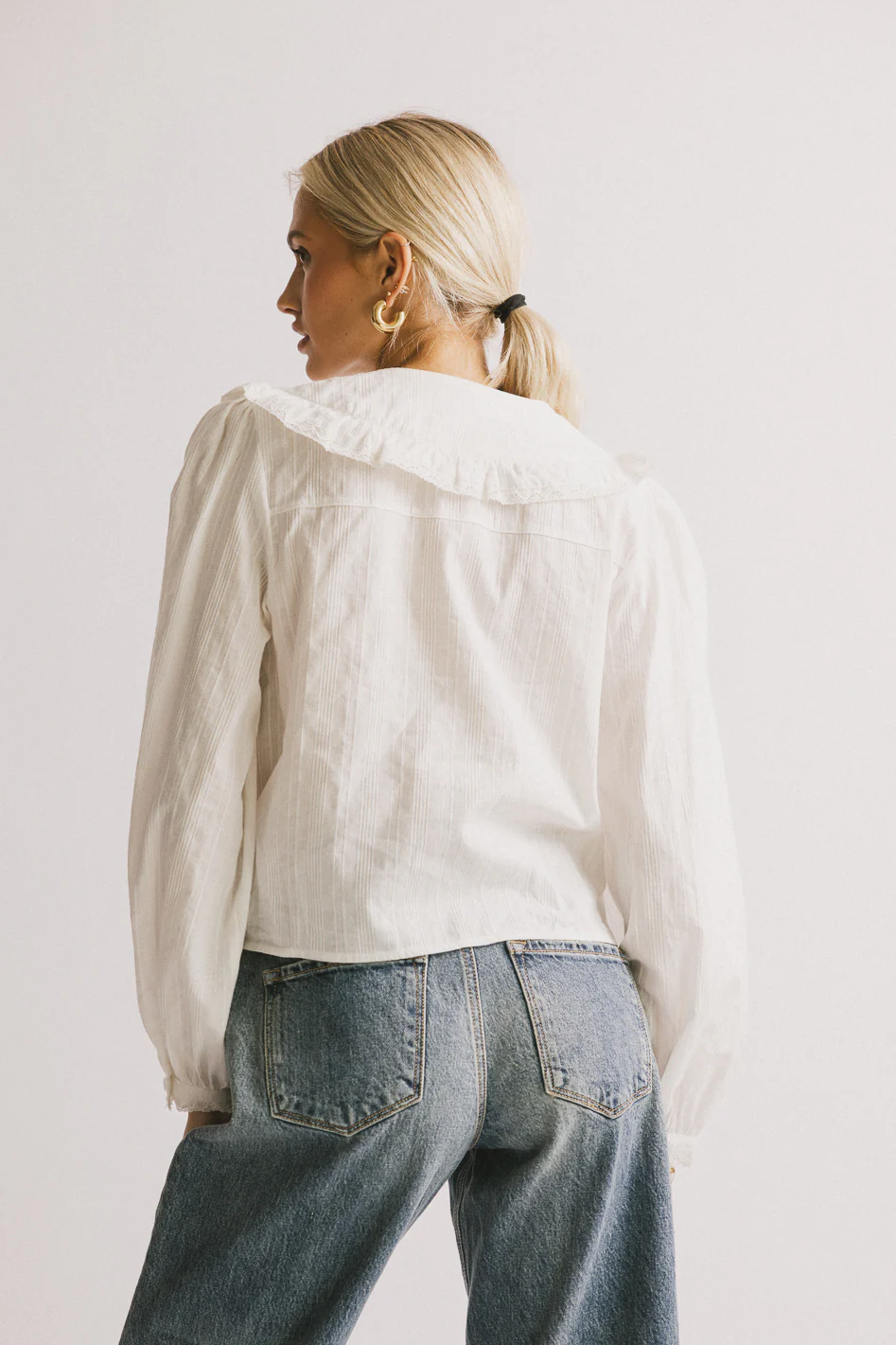 Otis Collared Blouse - FINAL SALE - Image 5