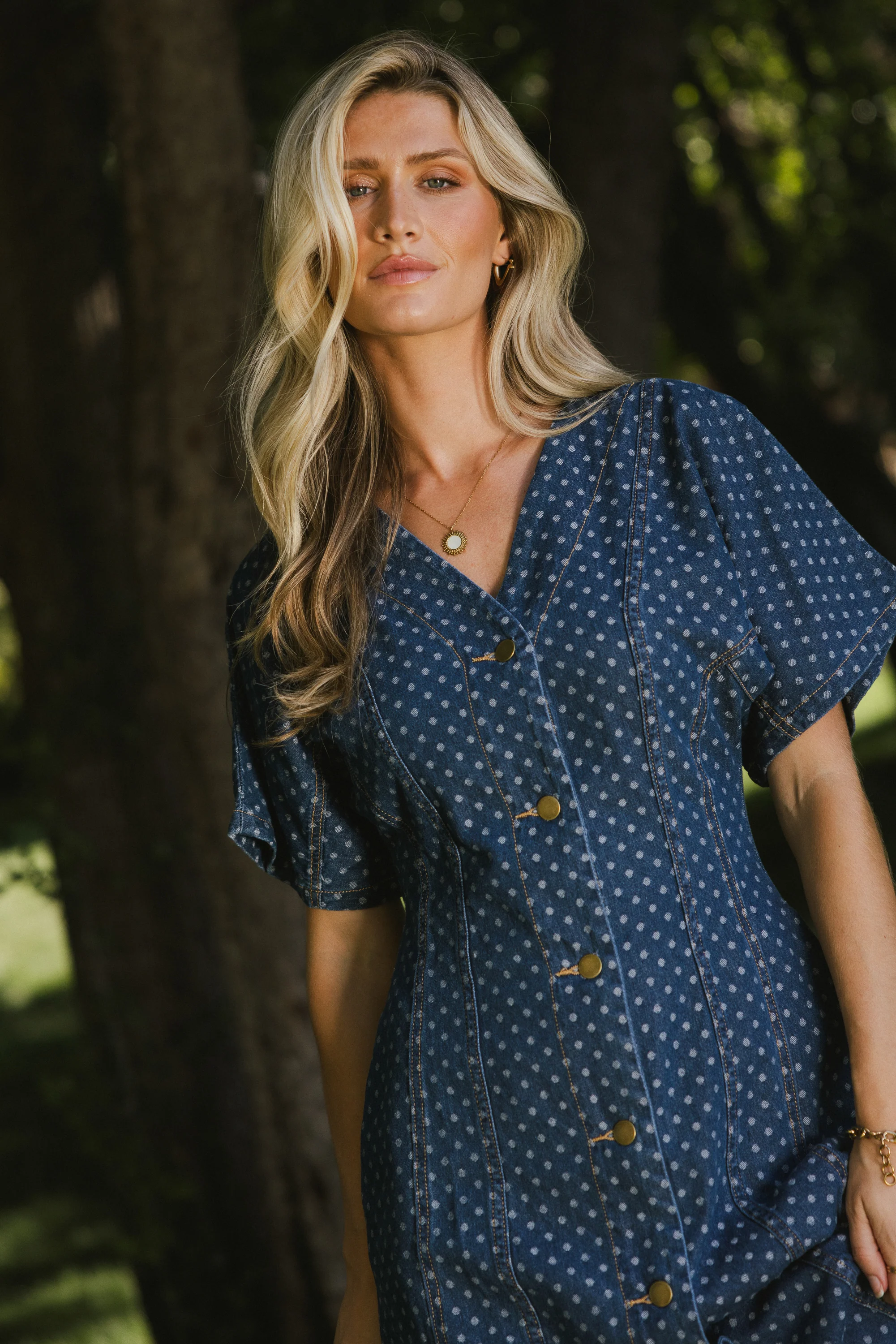 Otis Polka Dot Maxi Dress - FINAL SALE - Image 2