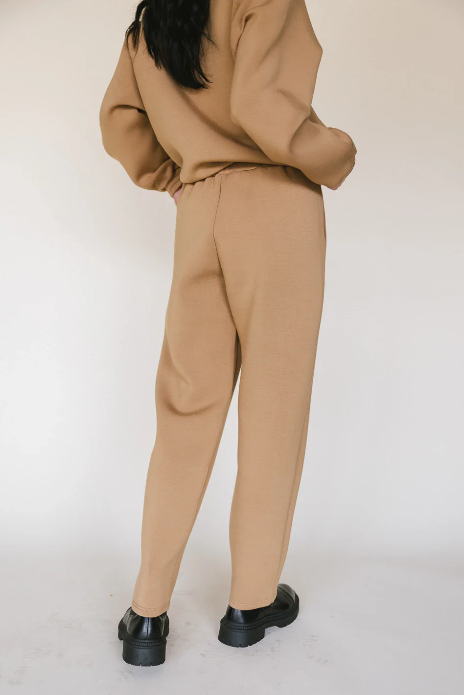 Parker Sweatpants in Camel - FINAL SALE - Image 4