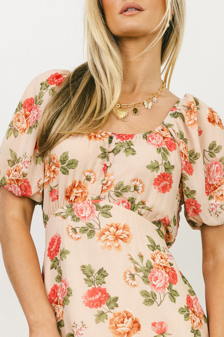 Patricia Floral Midi Dress - FINAL SALE - Image 3