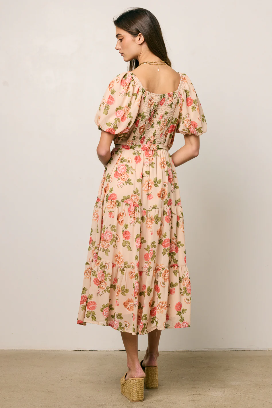 Patricia Floral Midi Dress - FINAL SALE - Image 8