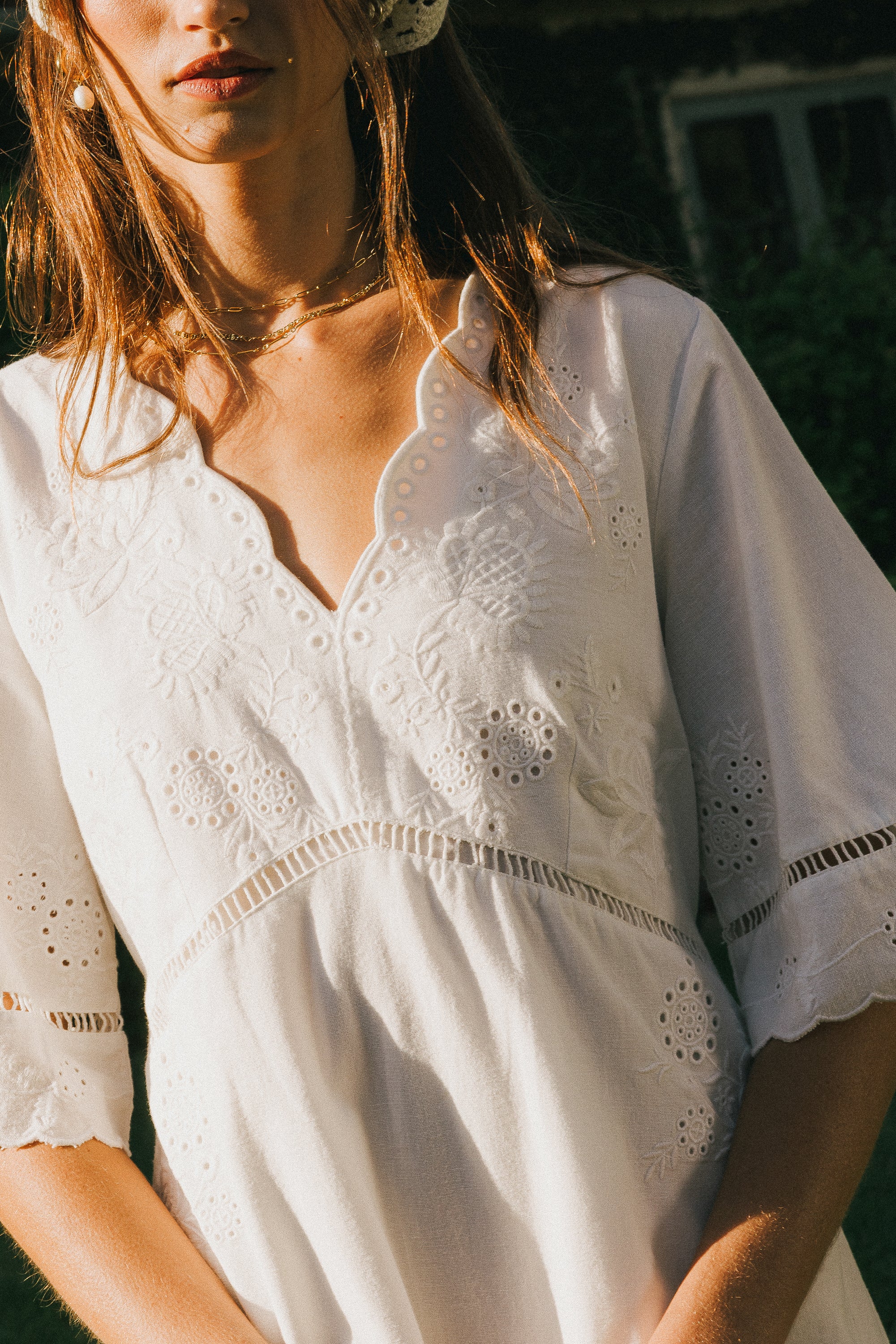 Paulina Embroidered Maxi Dress - FINAL SALE - Image 5