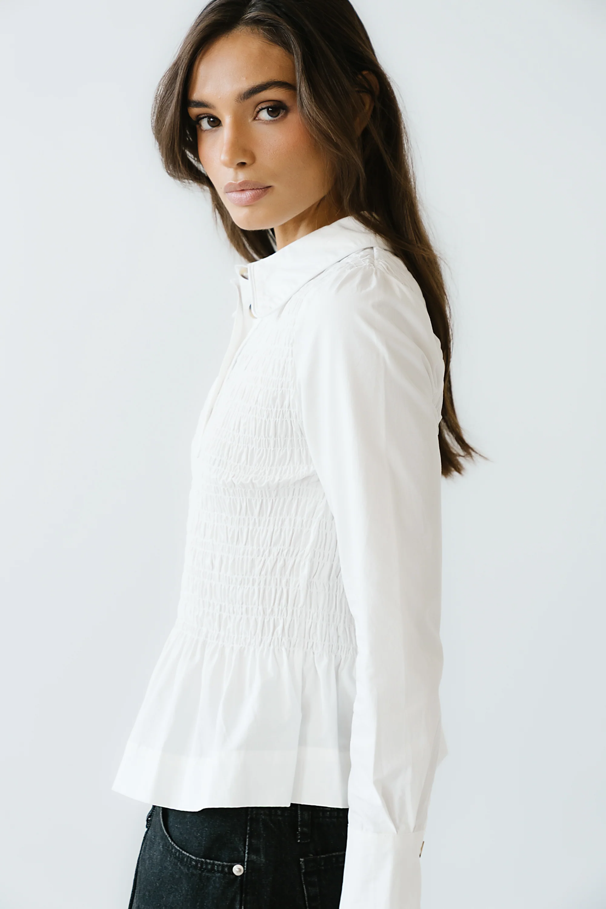 Pauly Smocked Blouse - FINAL SALE - Image 4