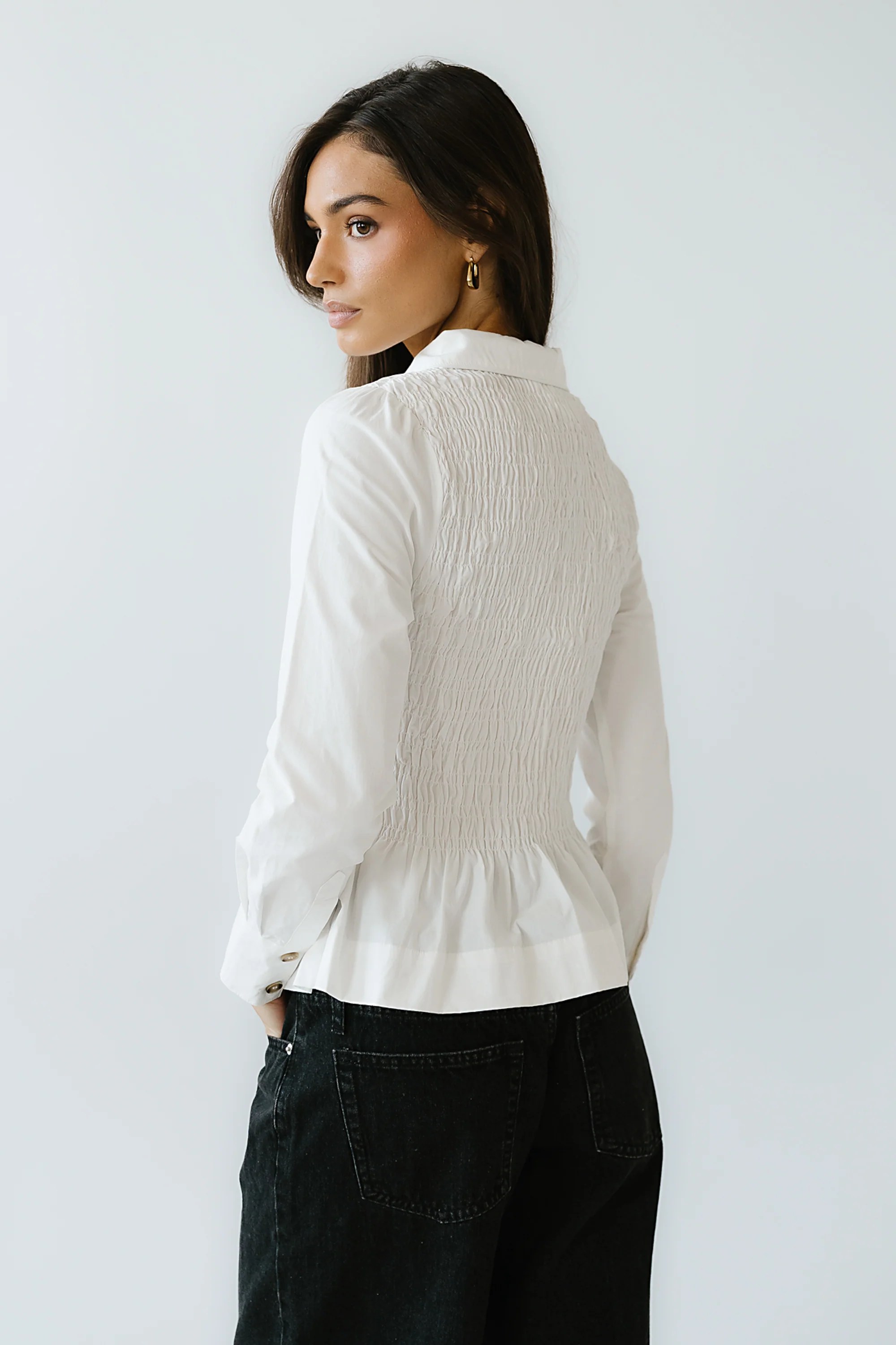 Pauly Smocked Blouse - FINAL SALE - Image 5