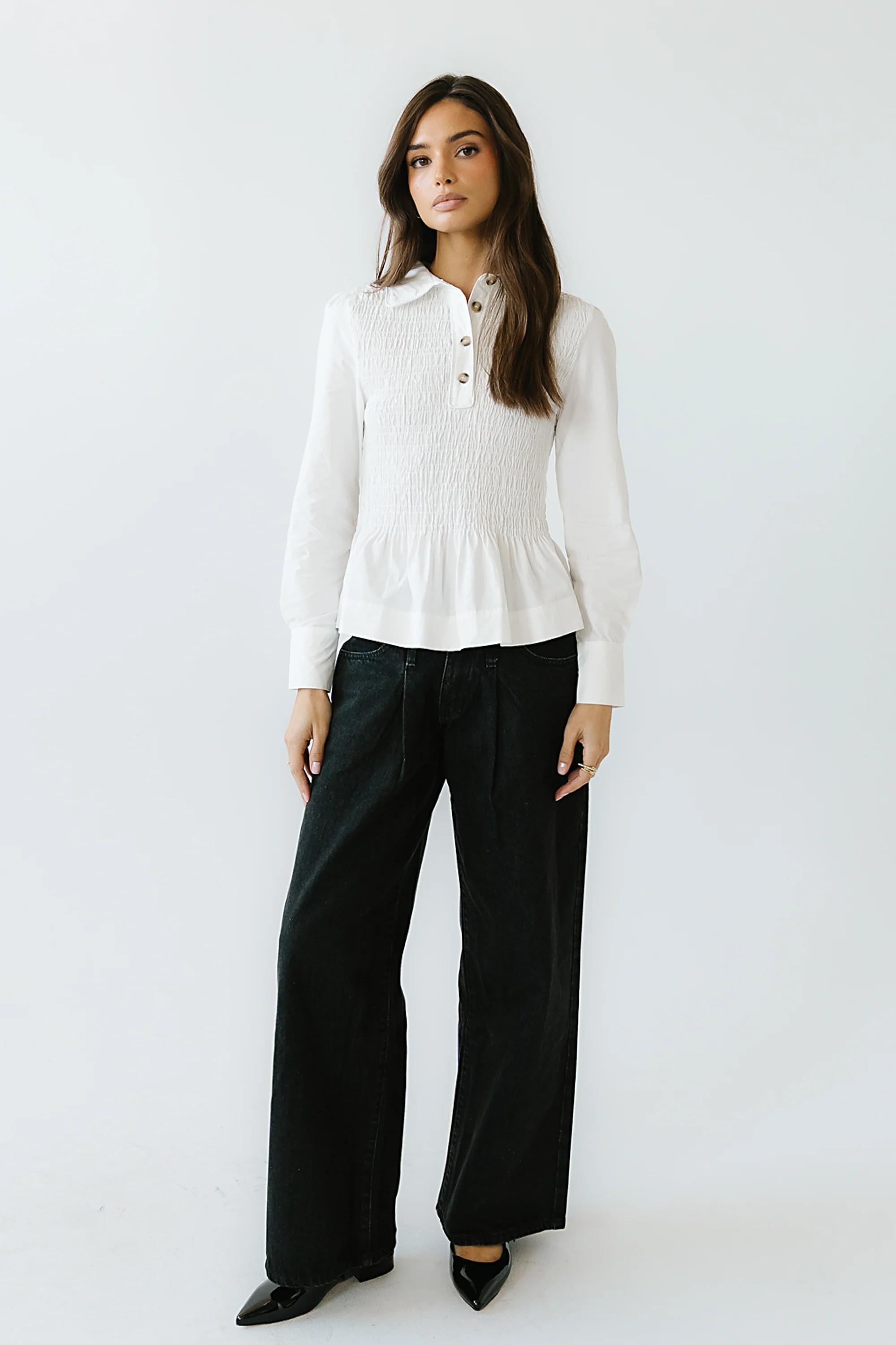 Pauly Smocked Blouse - FINAL SALE - Image 6