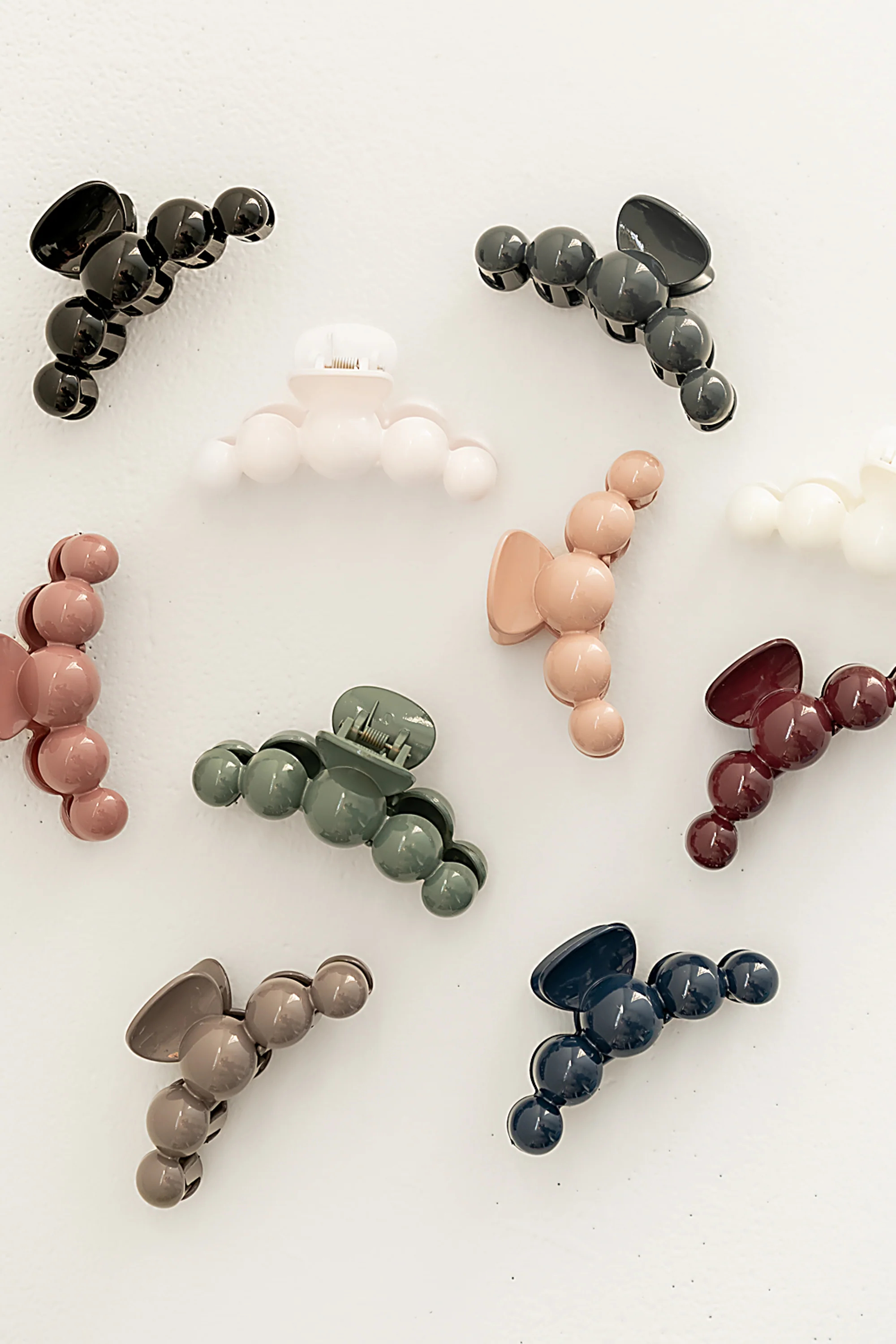 Pearl Claw Clip in Sage - Image 2