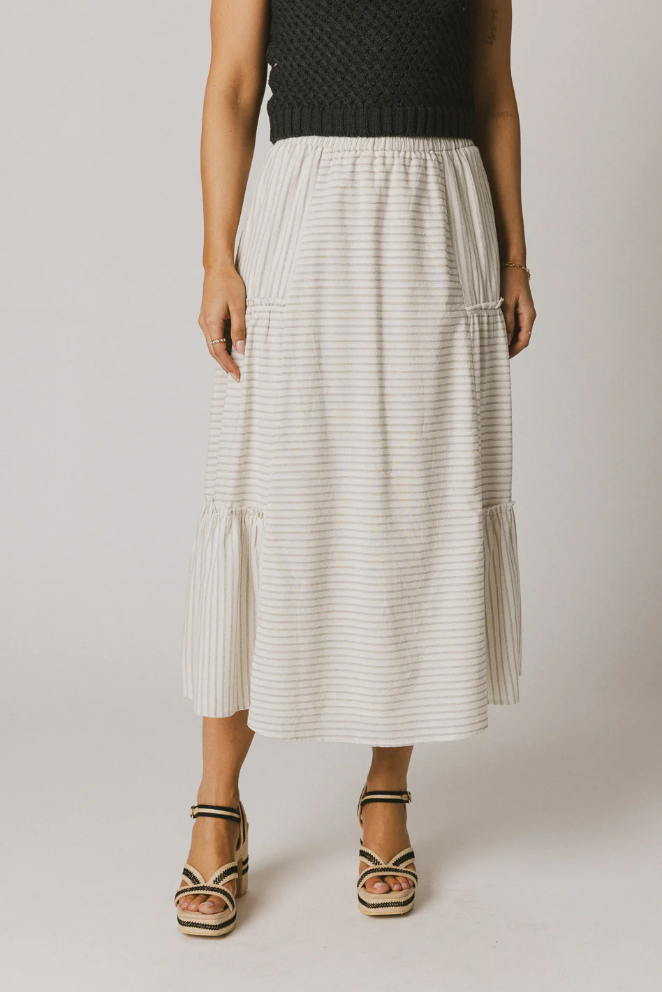 Pepper Striped Maxi Skirt - FINAL SALE - Image 4