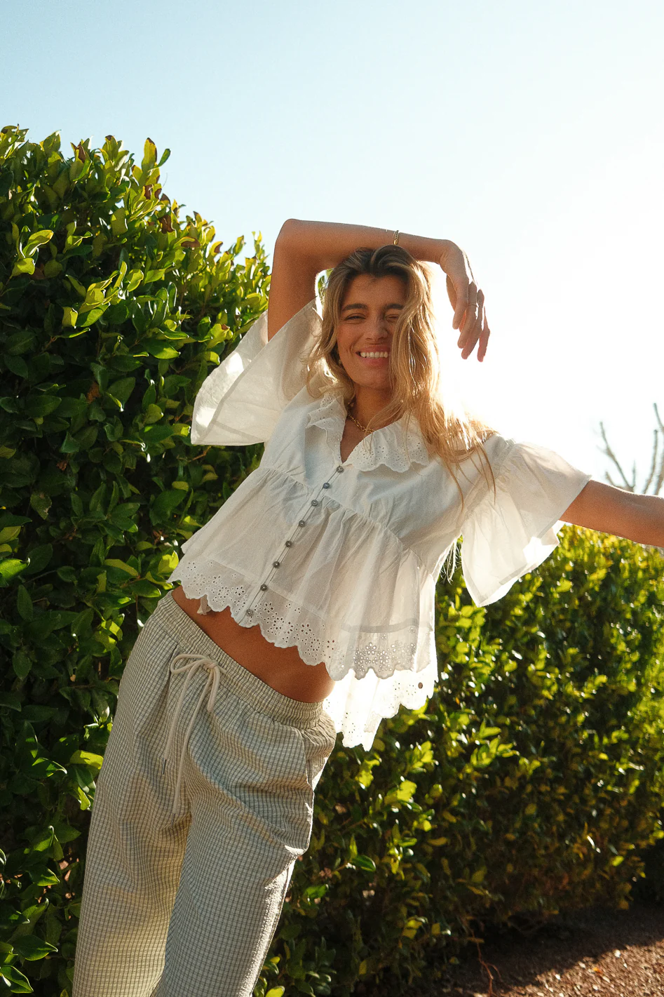 Percey Collared Blouse - FINAL SALE - Image 7