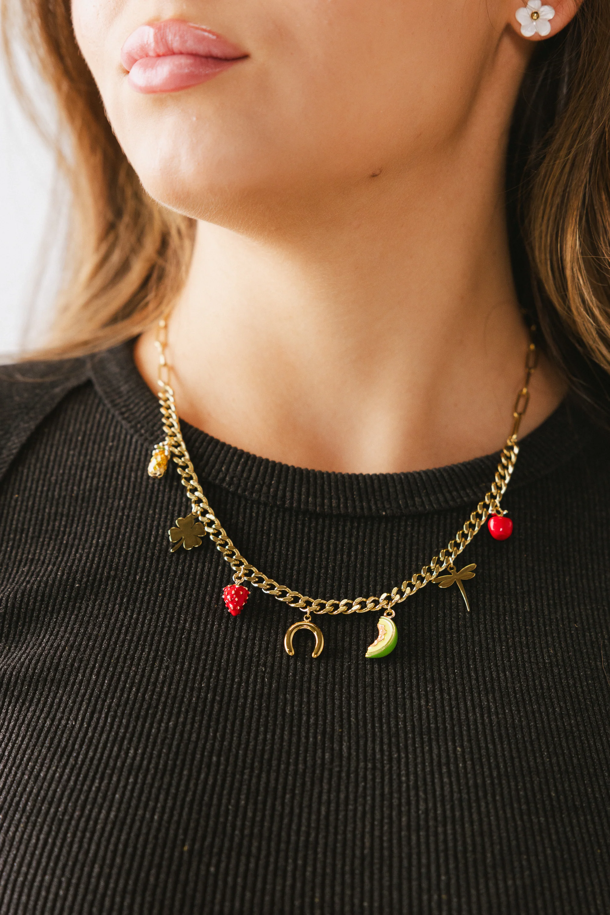 Peyton Charm Necklace - Image 4