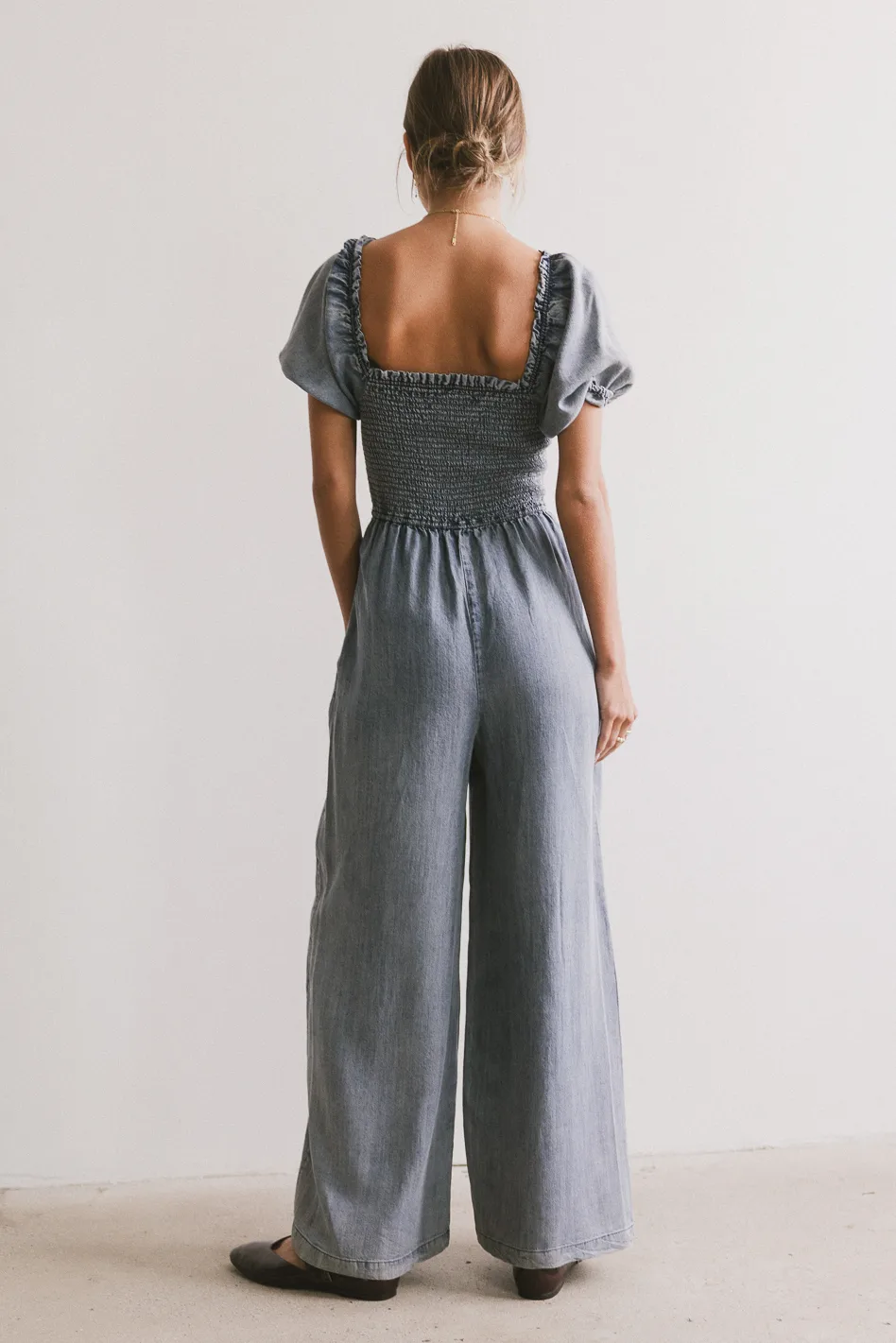Piper Smocked Jumpsuit - Image 10