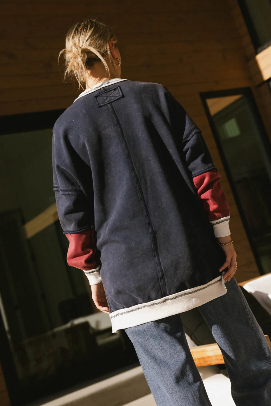 Play On Striped Crewneck - FINAL SALE - Image 4