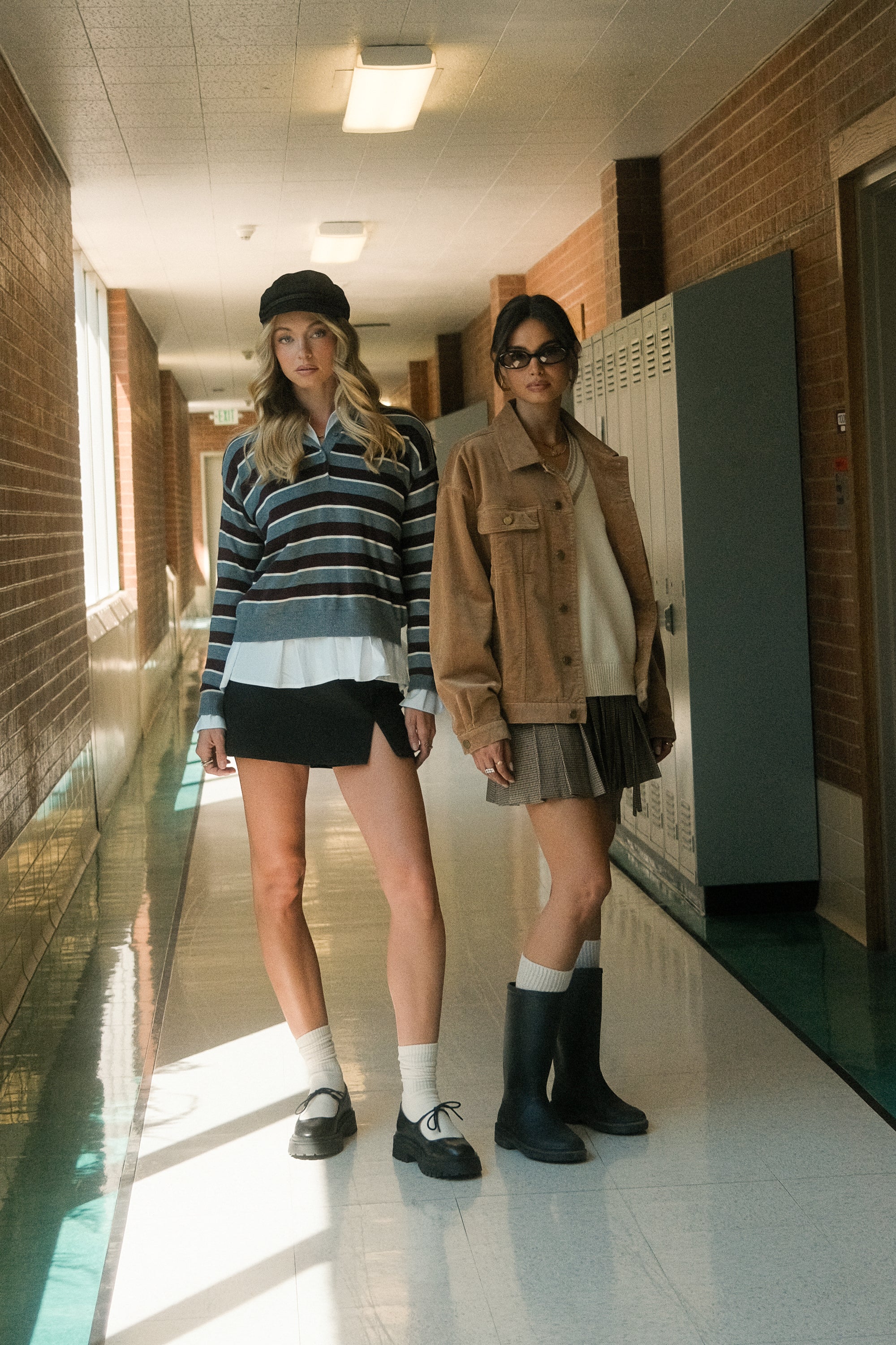 Morgan Striped Sweater in Grey - FINAL SALE - Image 3