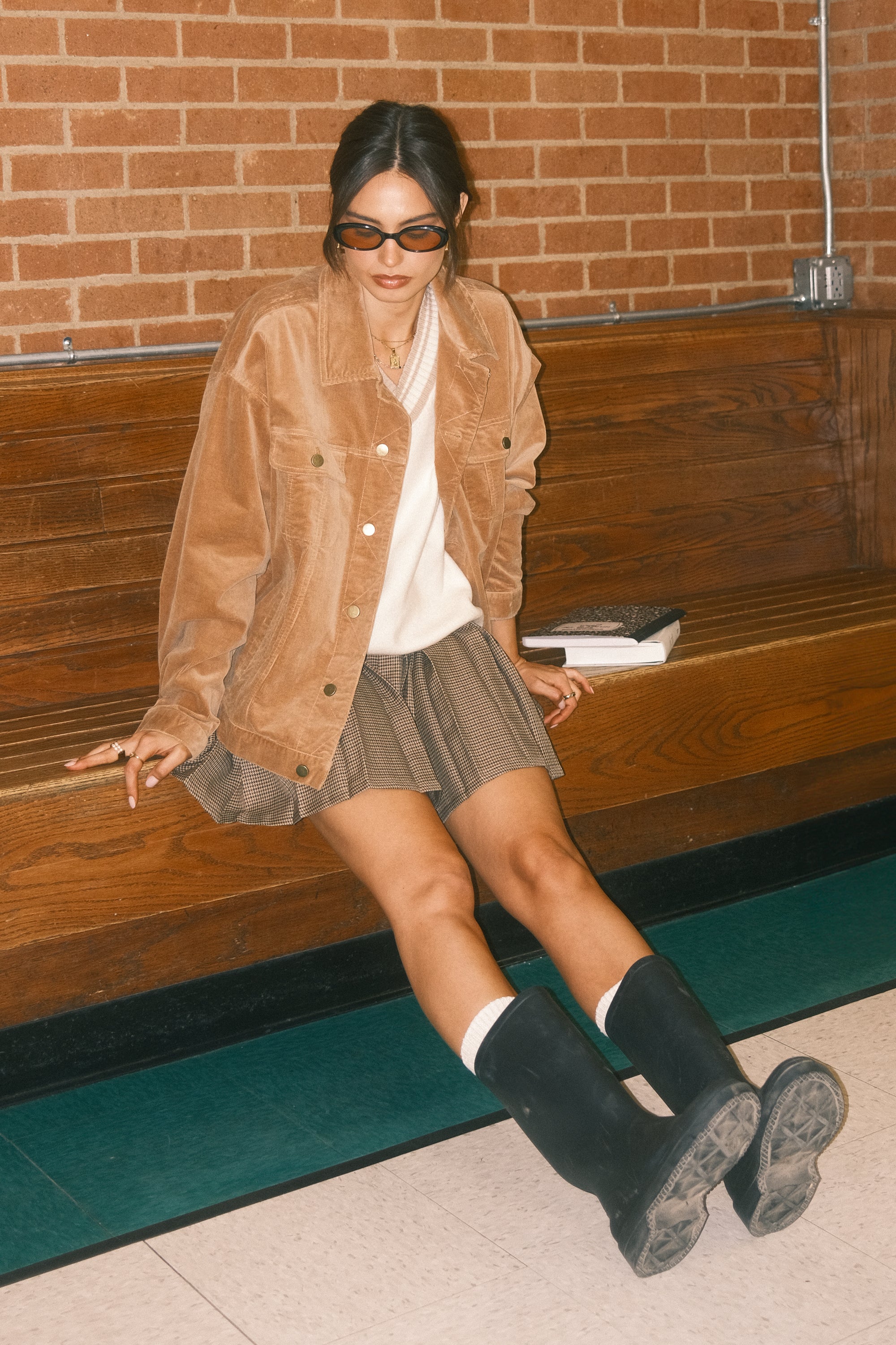 Sarah Corduroy Jacket in Camel - FINAL SALE - Image 4