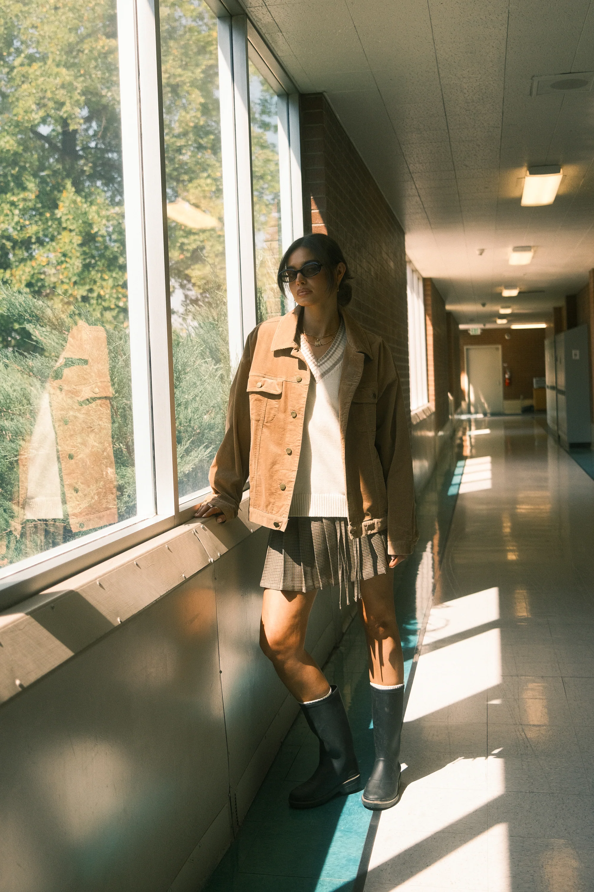 Sarah Corduroy Jacket in Camel - FINAL SALE - Image 5