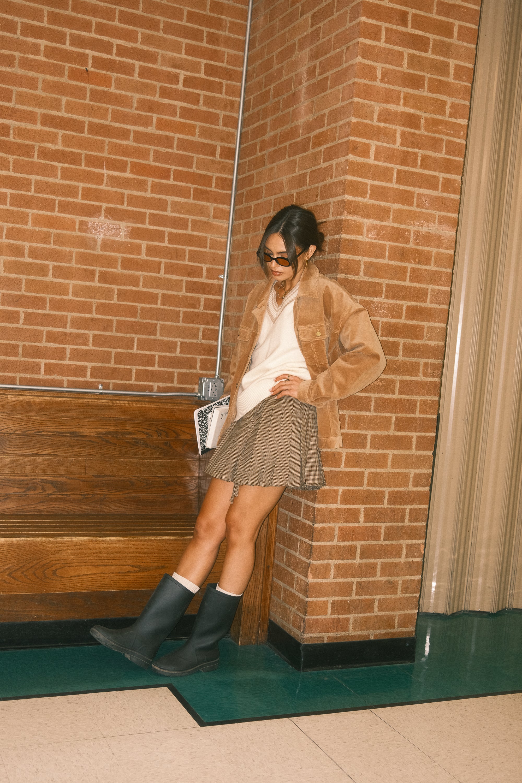Sarah Corduroy Jacket in Camel - FINAL SALE - Image 7