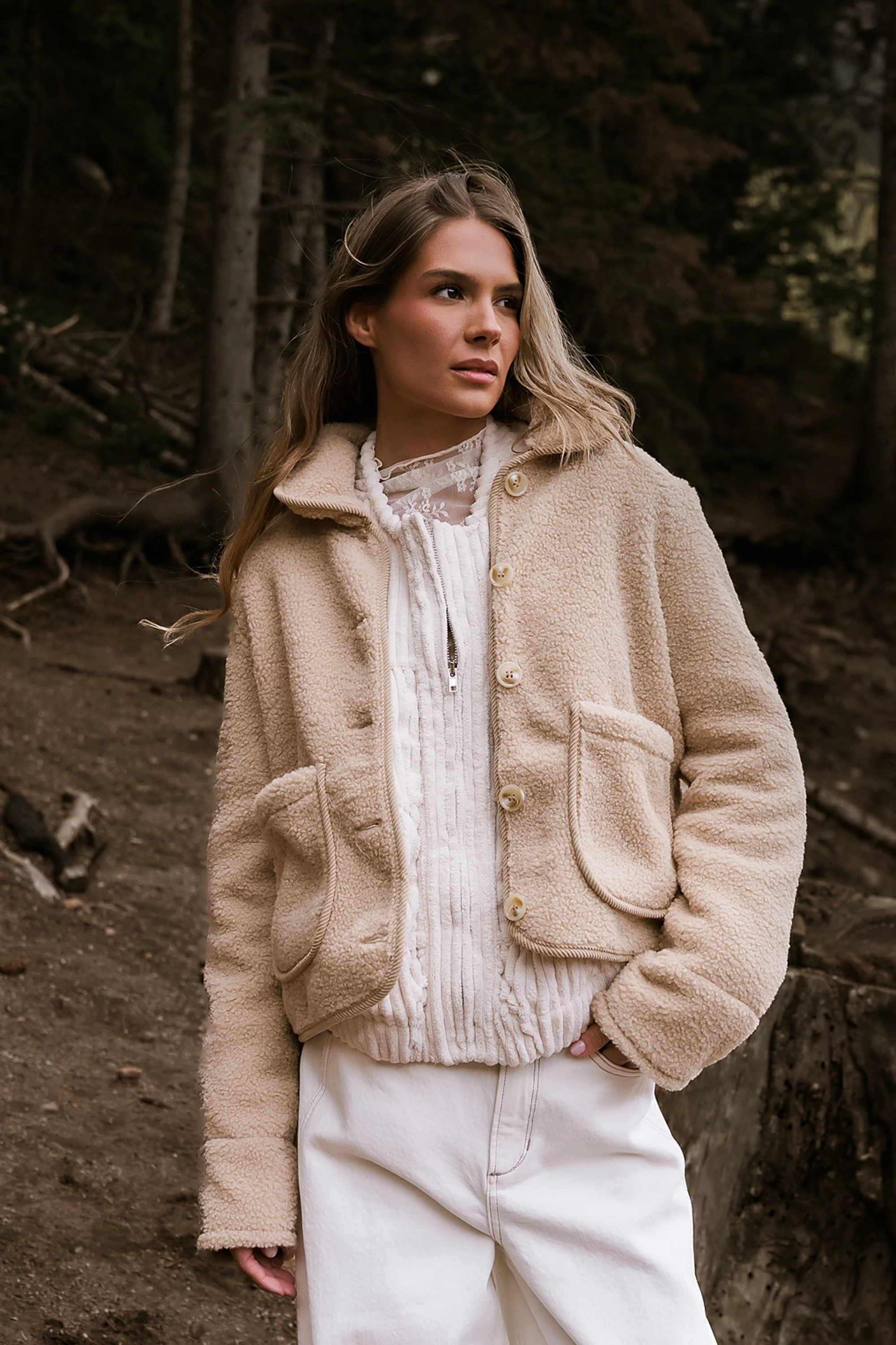 Quincey Sherpa Jacket - Image 2