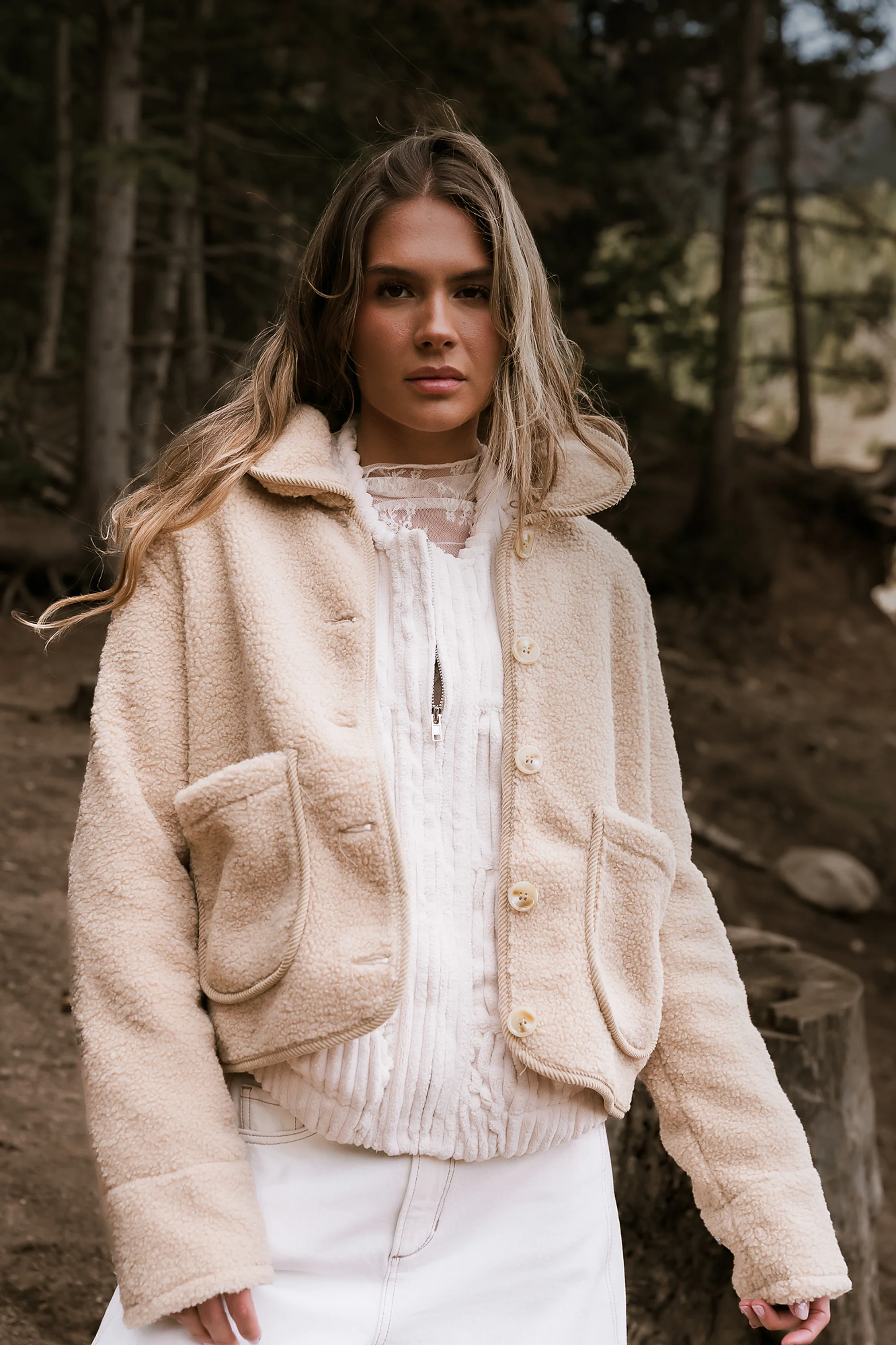 Quincey Sherpa Jacket - Image 3