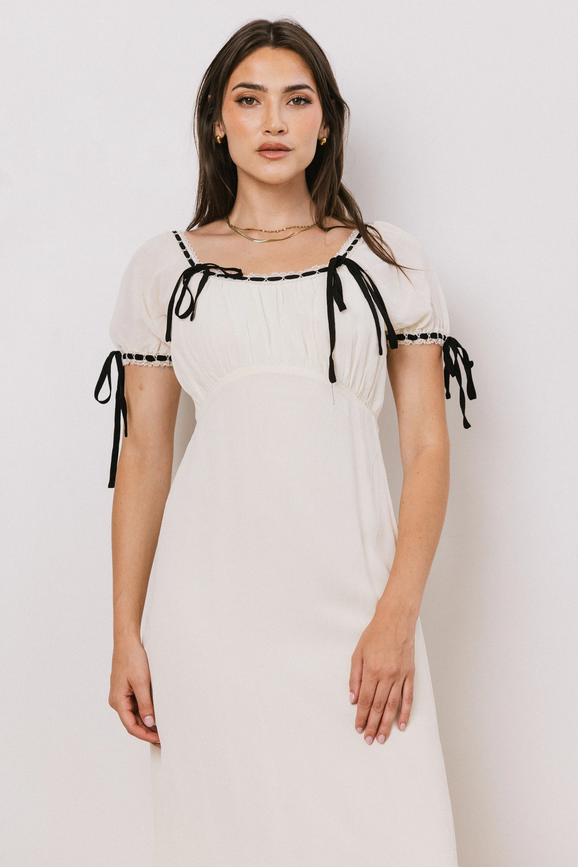 Quincy Lace Trim Midi Dress - FINAL SALE - Image 7