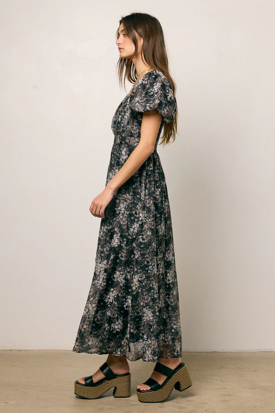 Quiney Floral Maxi Dress - FINAL SALE - Image 2