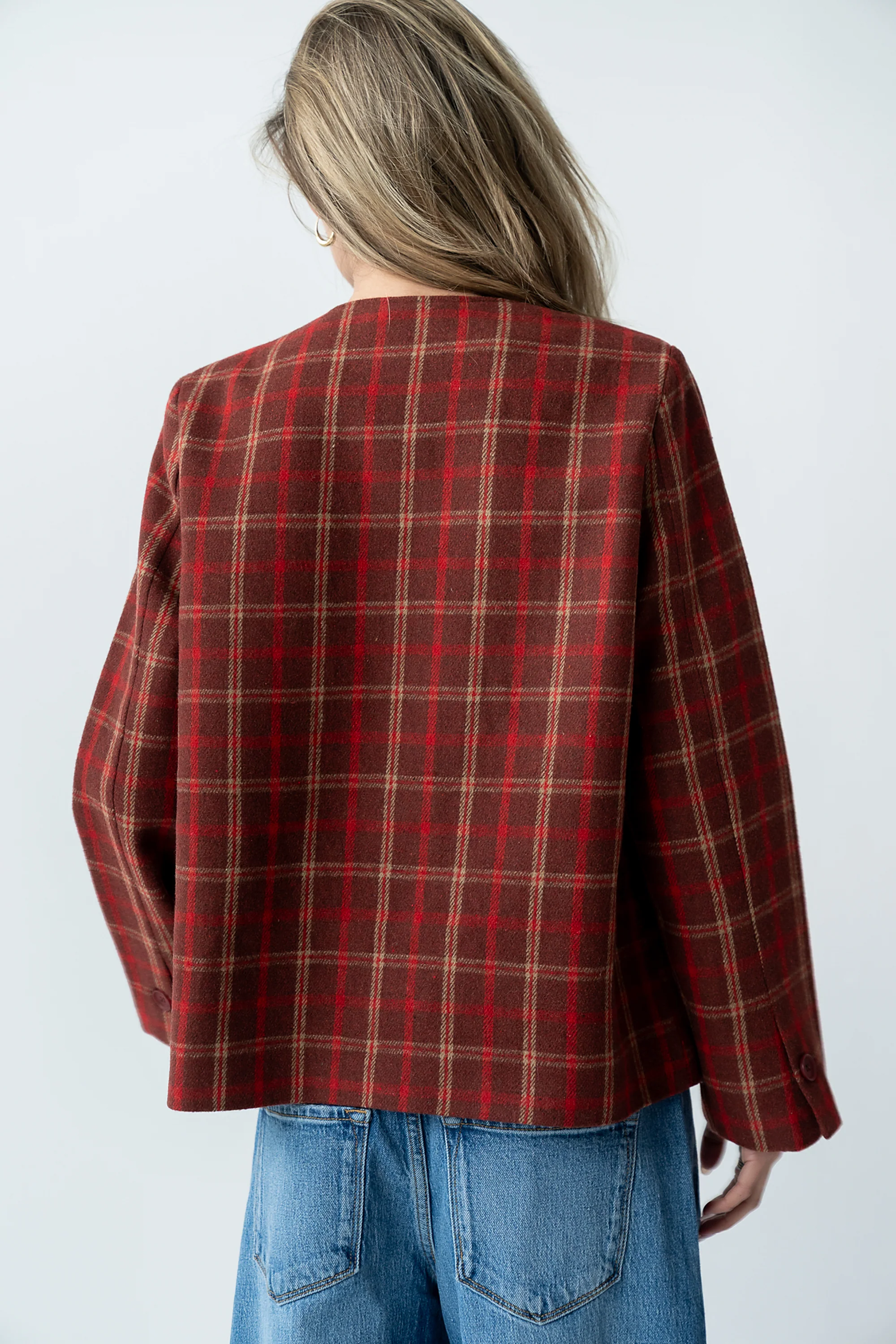 Quinley Plaid Jacket - FINAL SALE - Image 6