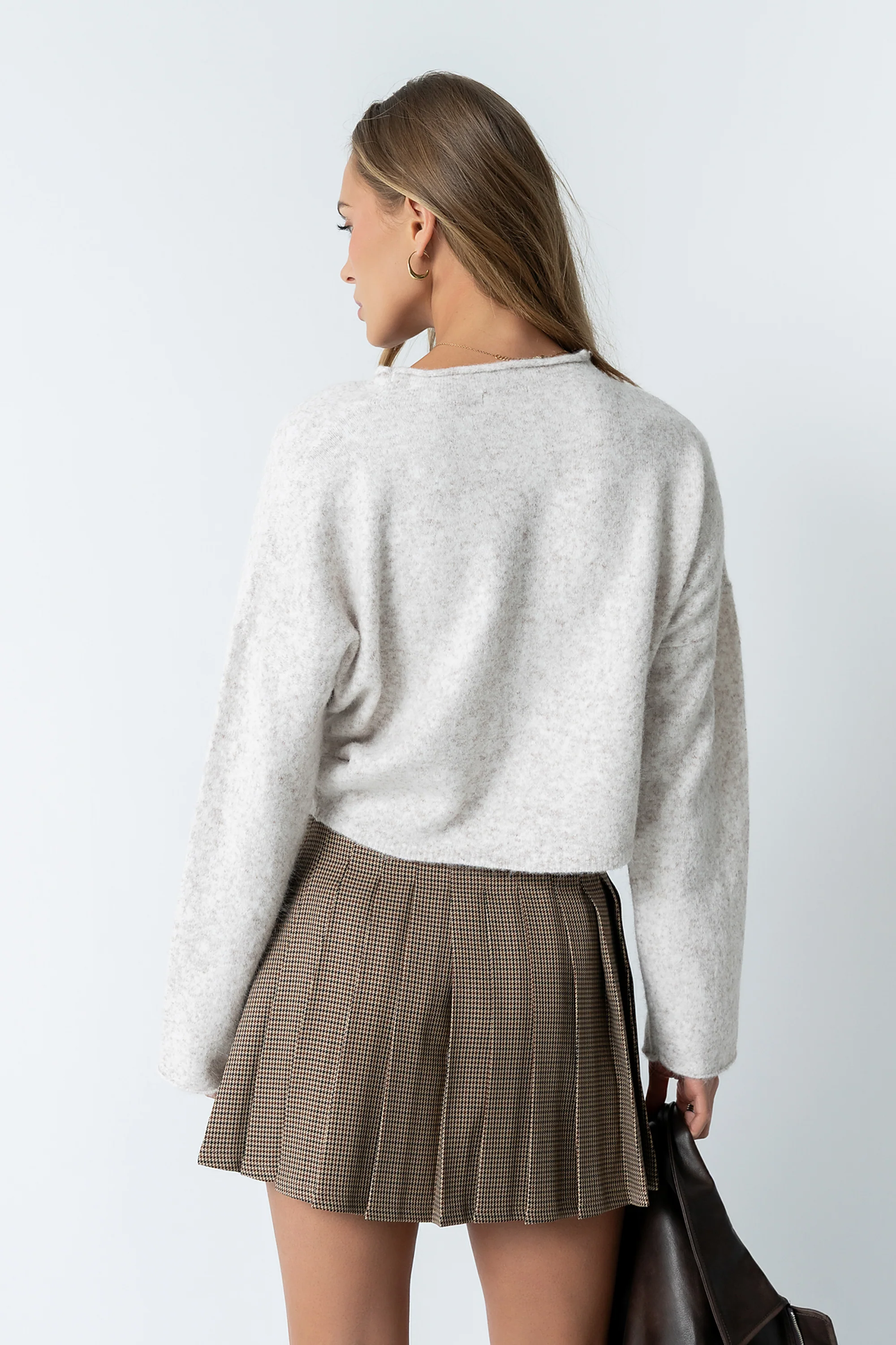 Rachel Pleated Mini Skirt - FINAL SALE - Image 4