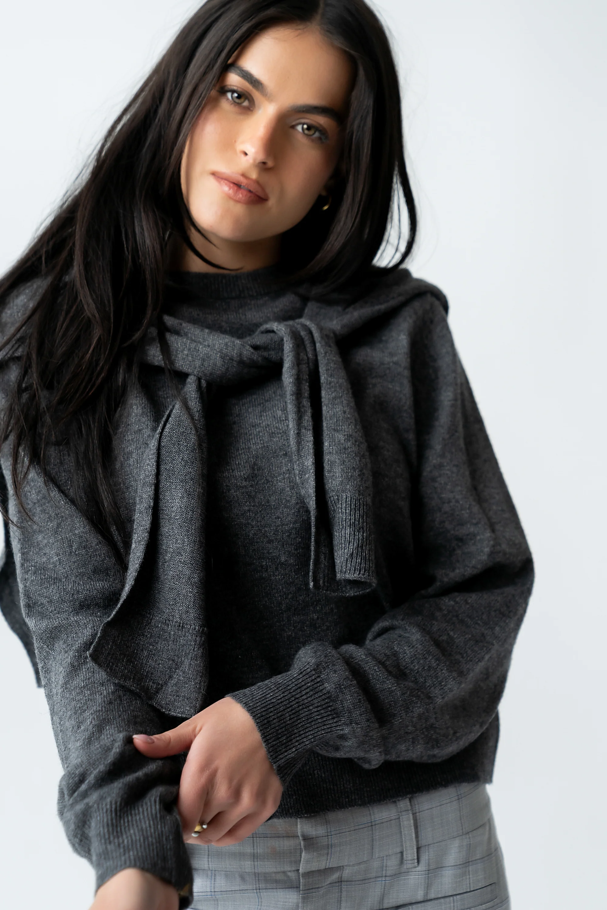 Raegan Tie Sweater - FINAL SALE - Image 4