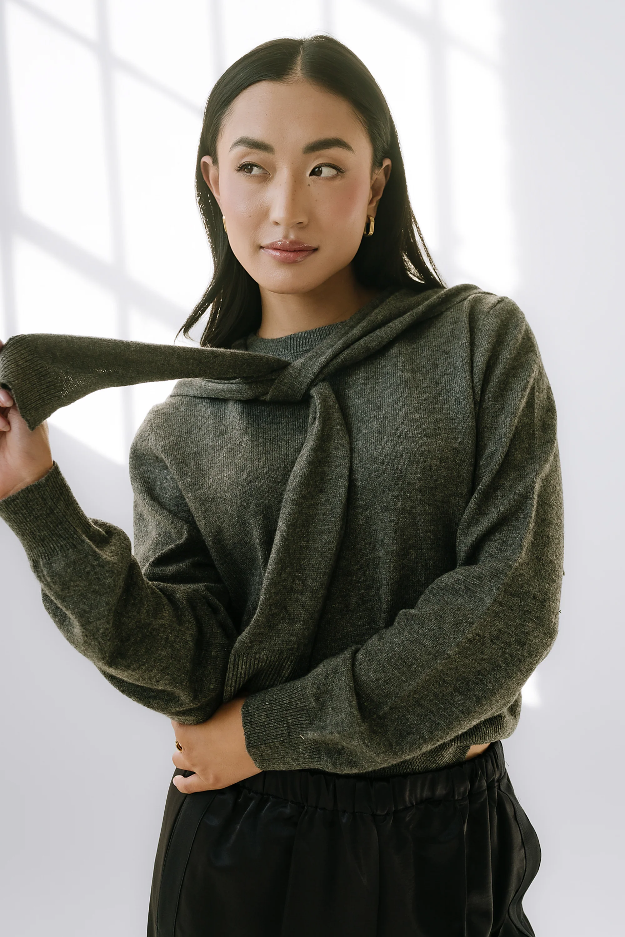 Raegan Tie Sweater - FINAL SALE - Image 8