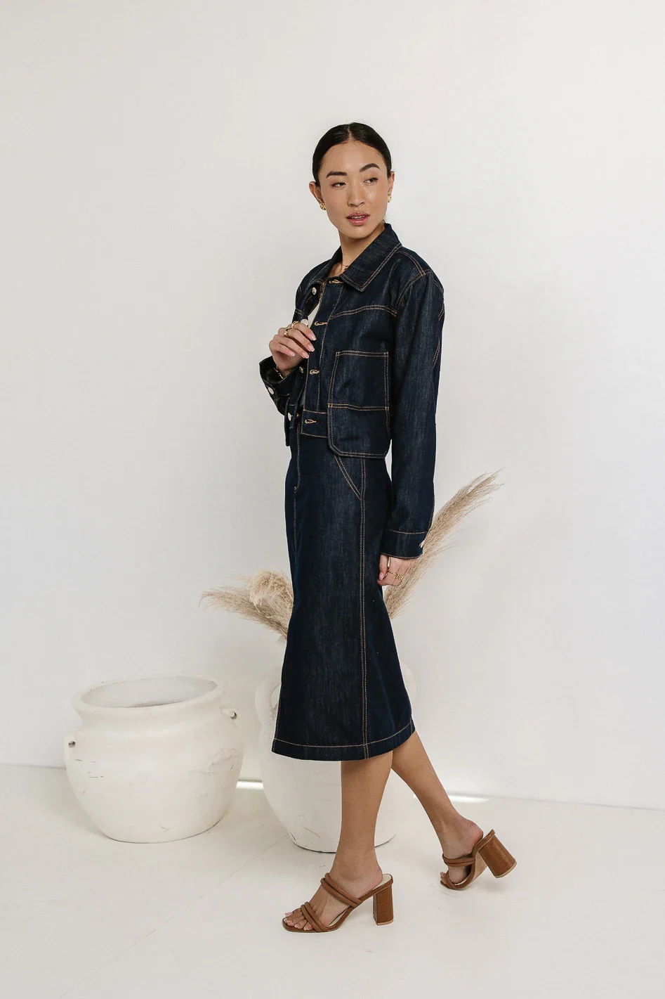 Raleigh Denim Skirt - FINAL SALE - Image 4